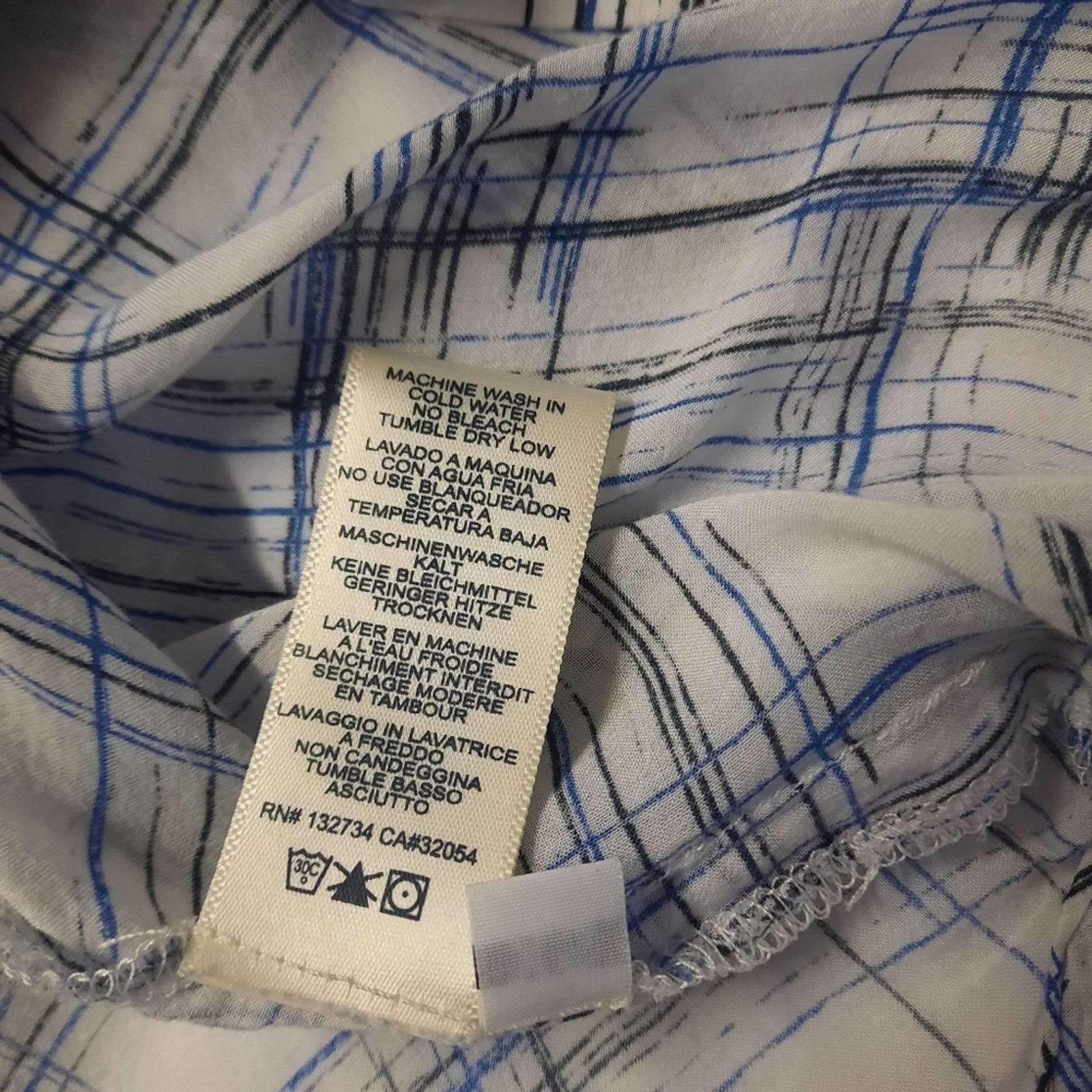 Anthropologie Anthropologie Cloth & Stone Women's Shirt Size XS Blue White Size XS / US 0-2 / IT 36-38 - 8 Thumbnail