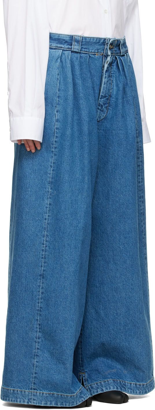 Maison Margiela o1y0625 Denim Pant in Blue Size 27" / US 4 / IT 40 - 2 Thumbnail