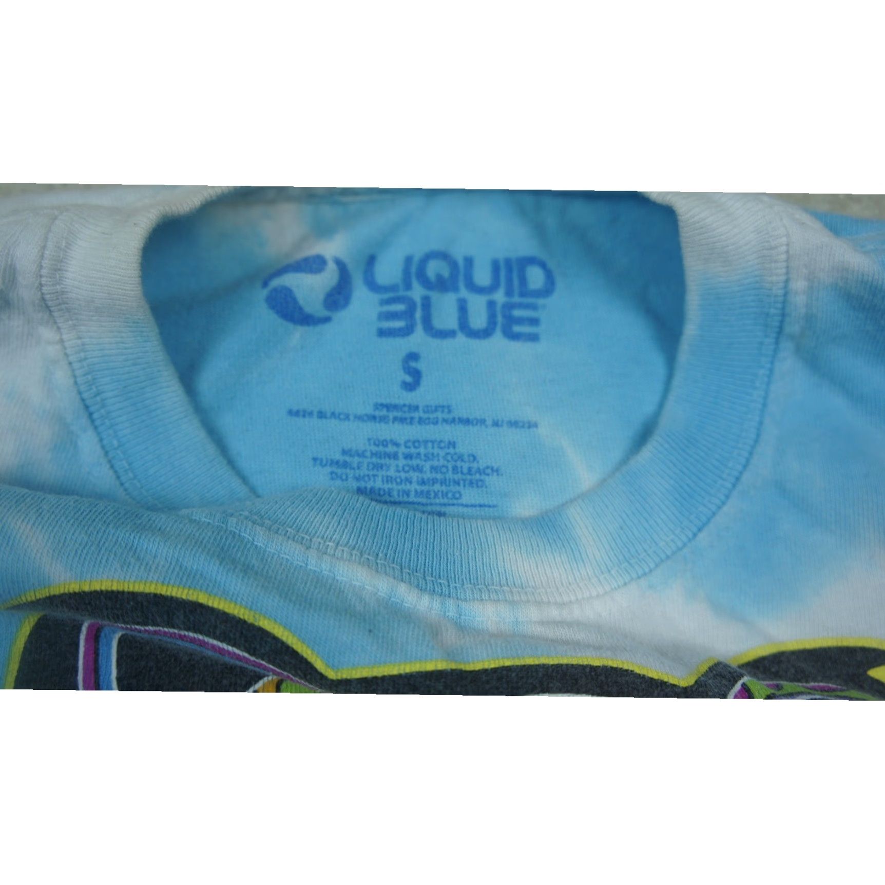 Liquid Blue Liquid Blue Grateful Dead Dancing Bear Tie Dye Shirt Small Size US S / EU 44-46 / 1 - 5 Thumbnail