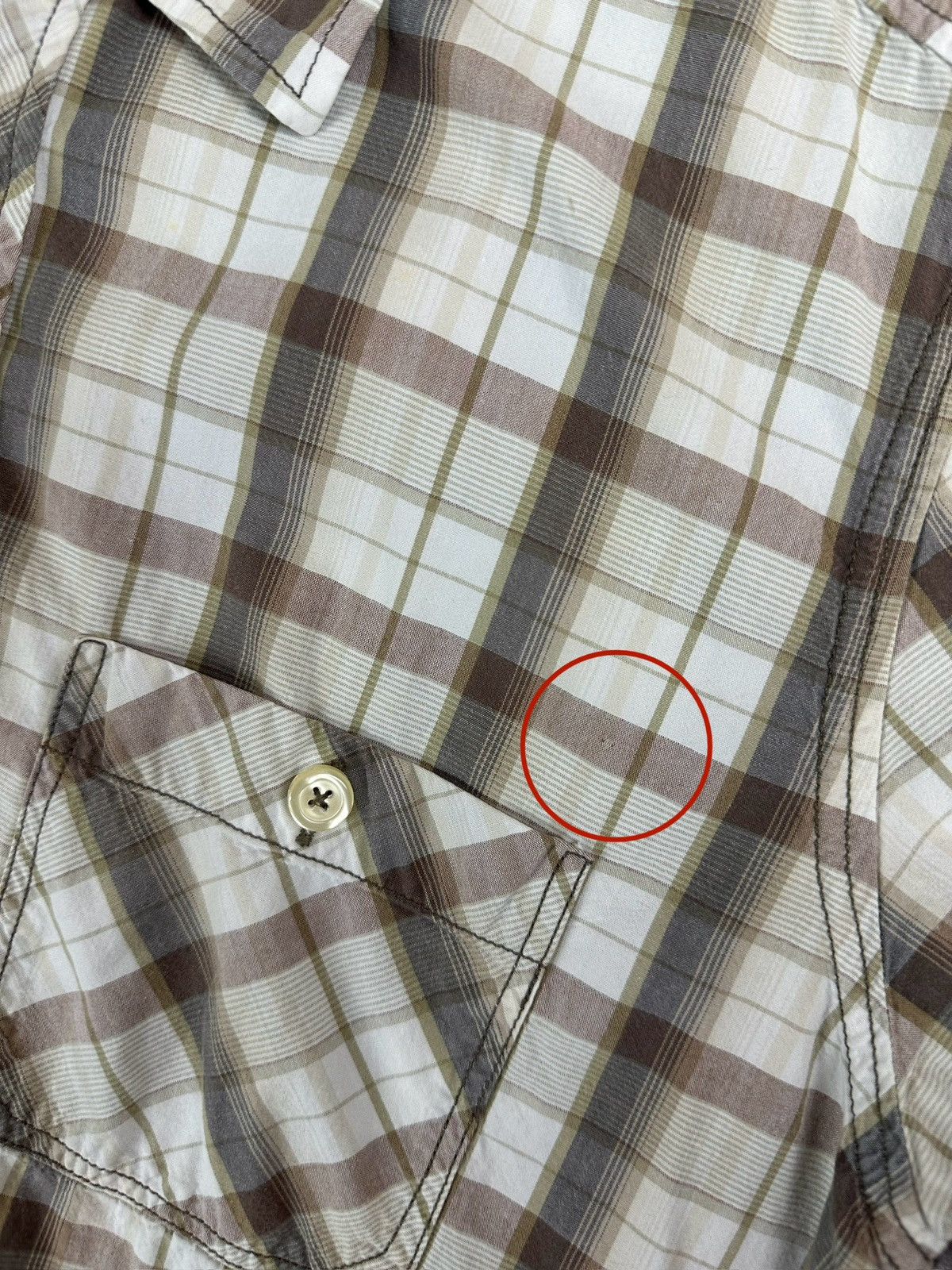 Nigel Cabourn Nigel Cabourn Utlity Shirts Checked Button Up Size US M / EU 48-50 / 2 - 8 Thumbnail