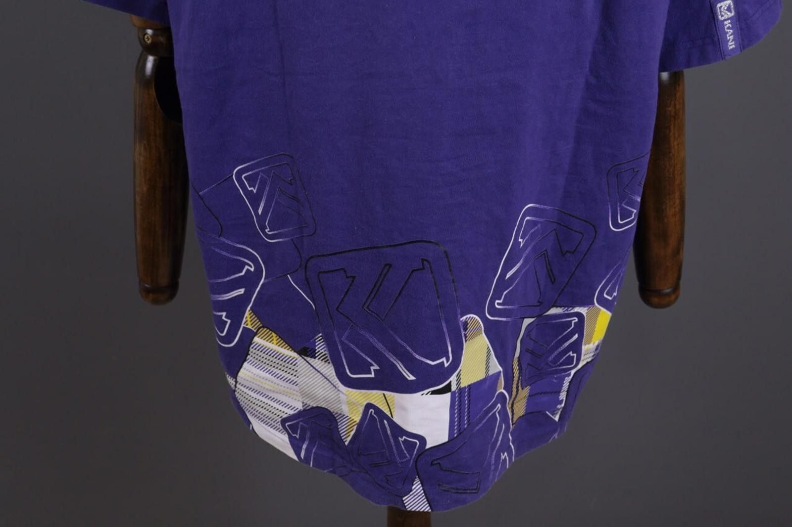 Karl Kani Karl Kani Purple Embroidered Summer Big T-shirt Size S Size US S / EU 44-46 / 1 - 10 Thumbnail