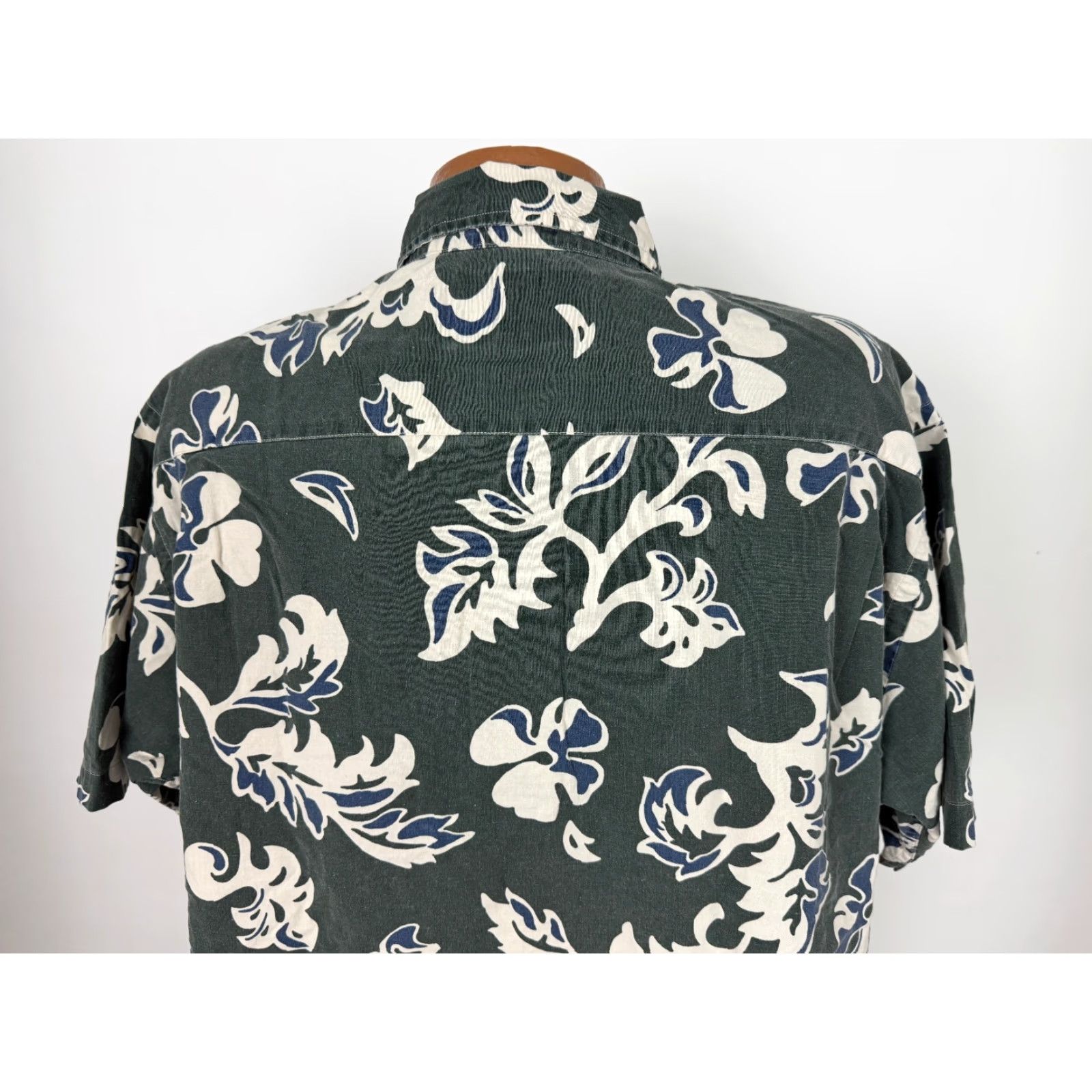 Abercrombie & Fitch VINTAGE Abercrombie & Fitch BIG Shirt Men L Floral Cotton Button-Up 90s Beach Hawaiian Oversized Pockets Size US L / EU 52-54 / 3 - 7 Thumbnail