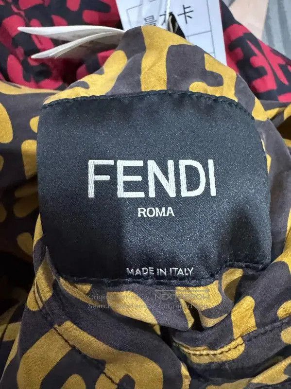 Fendi Fendi Multicolor Polyester Men's Outer Jacket . Size US S / EU 44-46 / 1 - 4 Thumbnail