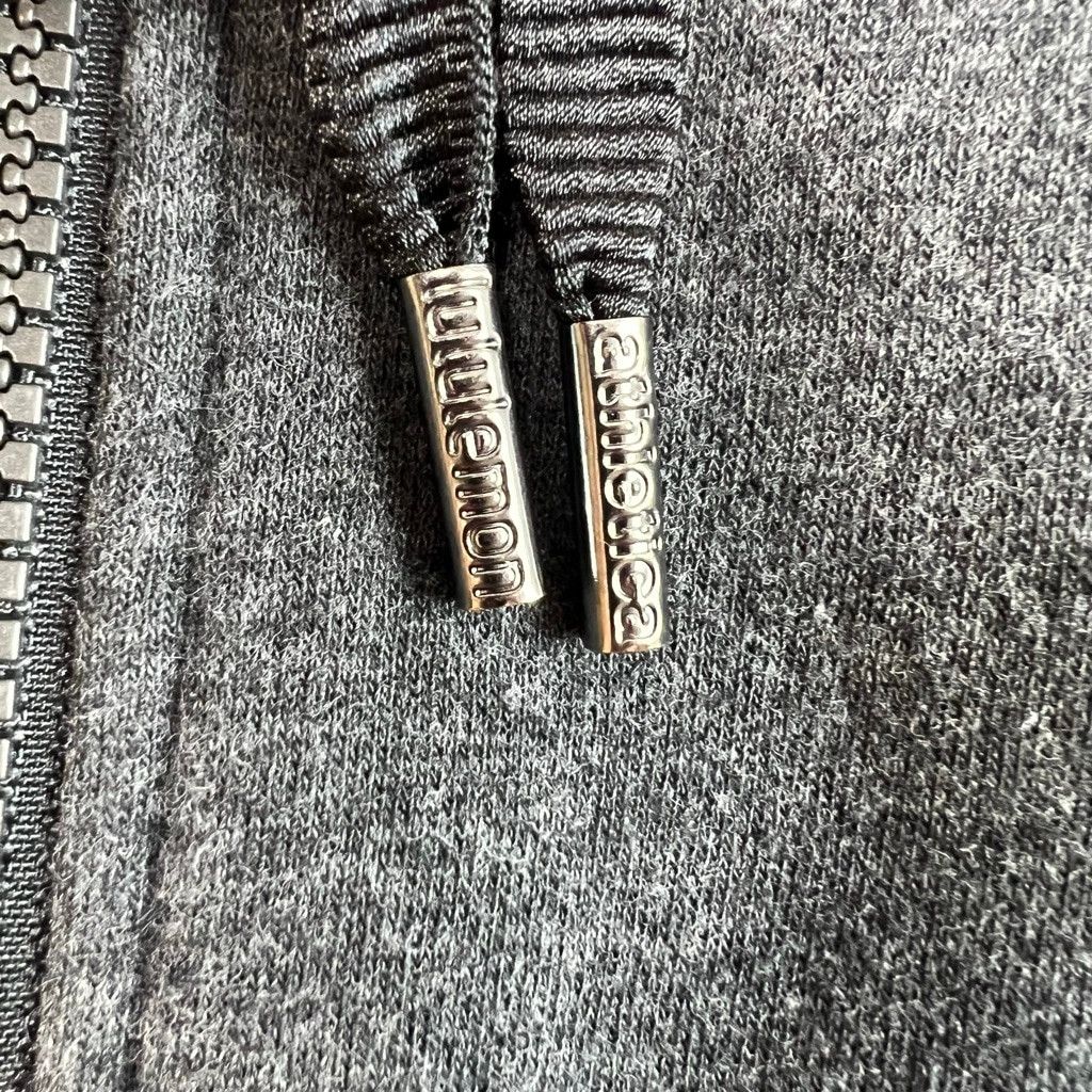 Lululemon Lululemon Gray Full Zip Jacket Sweatshirt Size 6 Fleece Size M / US 6-8 / IT 42-44 - 9 Thumbnail