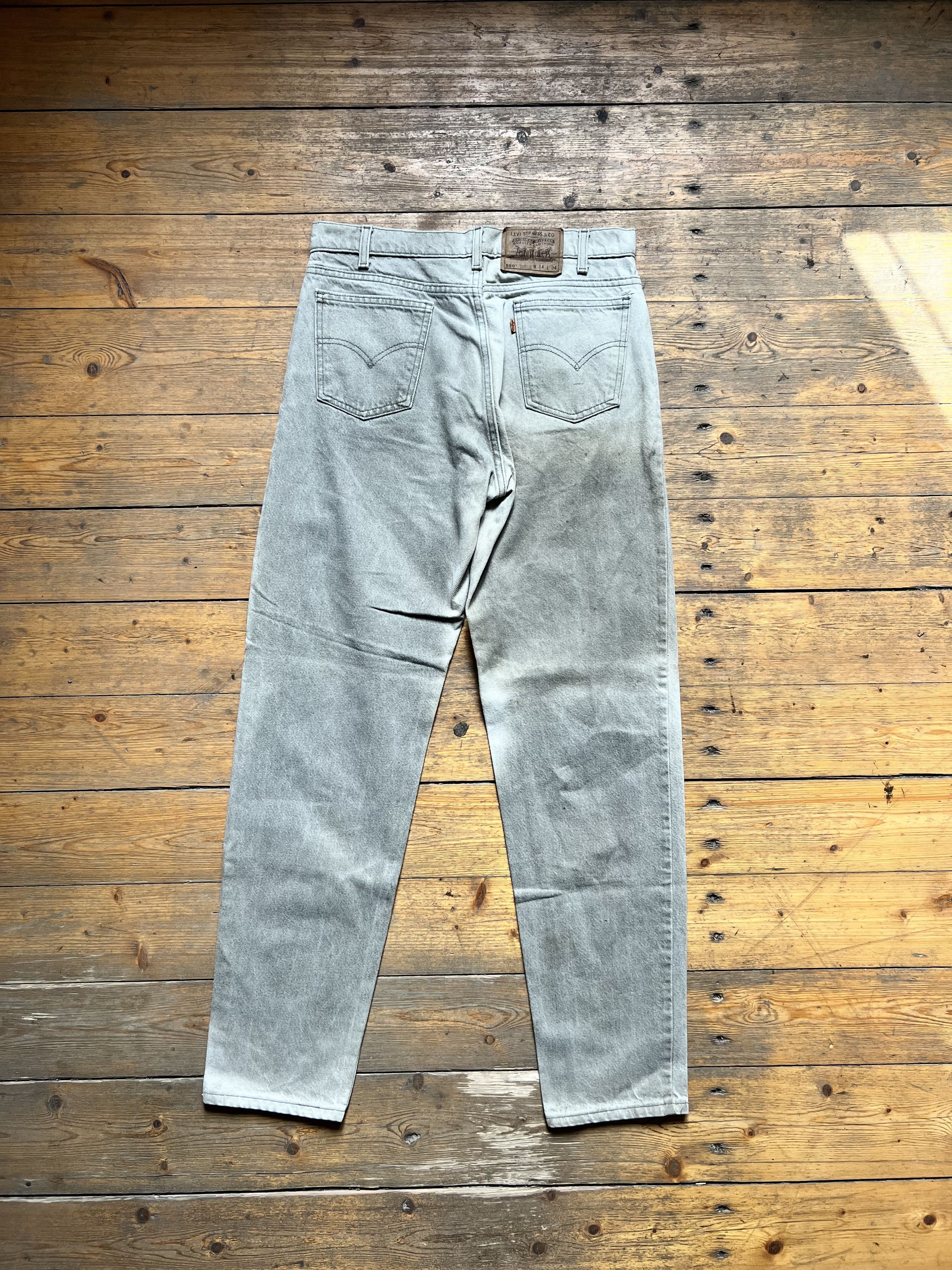 Denime × Unsound Rags Levi's 550 Vintage Sun Fade Bleached USA Jeans Pants Size US 34 / EU 50 - 6 Thumbnail