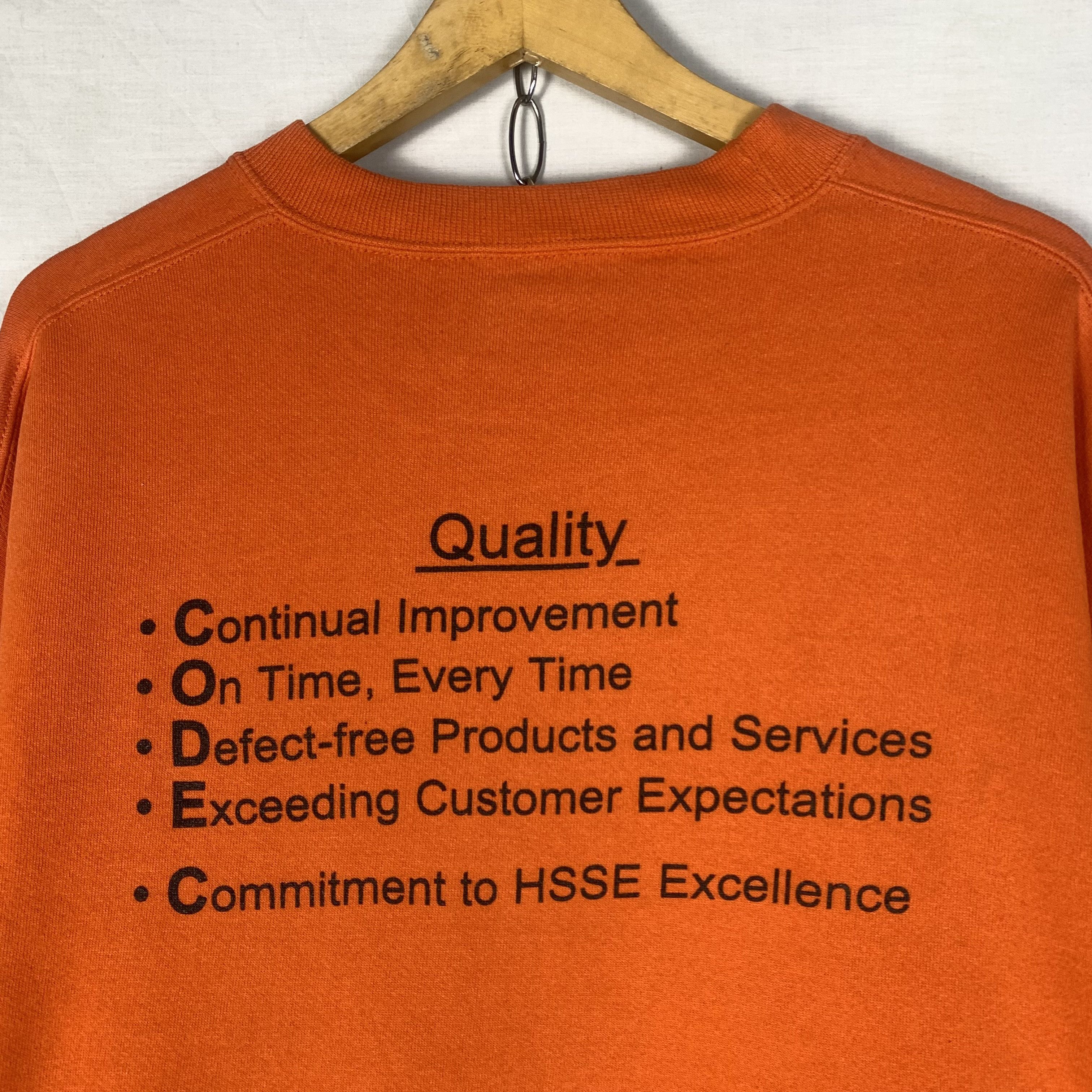 Gear for Sports Vintage Castrol Codec Orange Sweatshirt Crewneck Size US XL / EU 56 / 4 - 2 Thumbnail