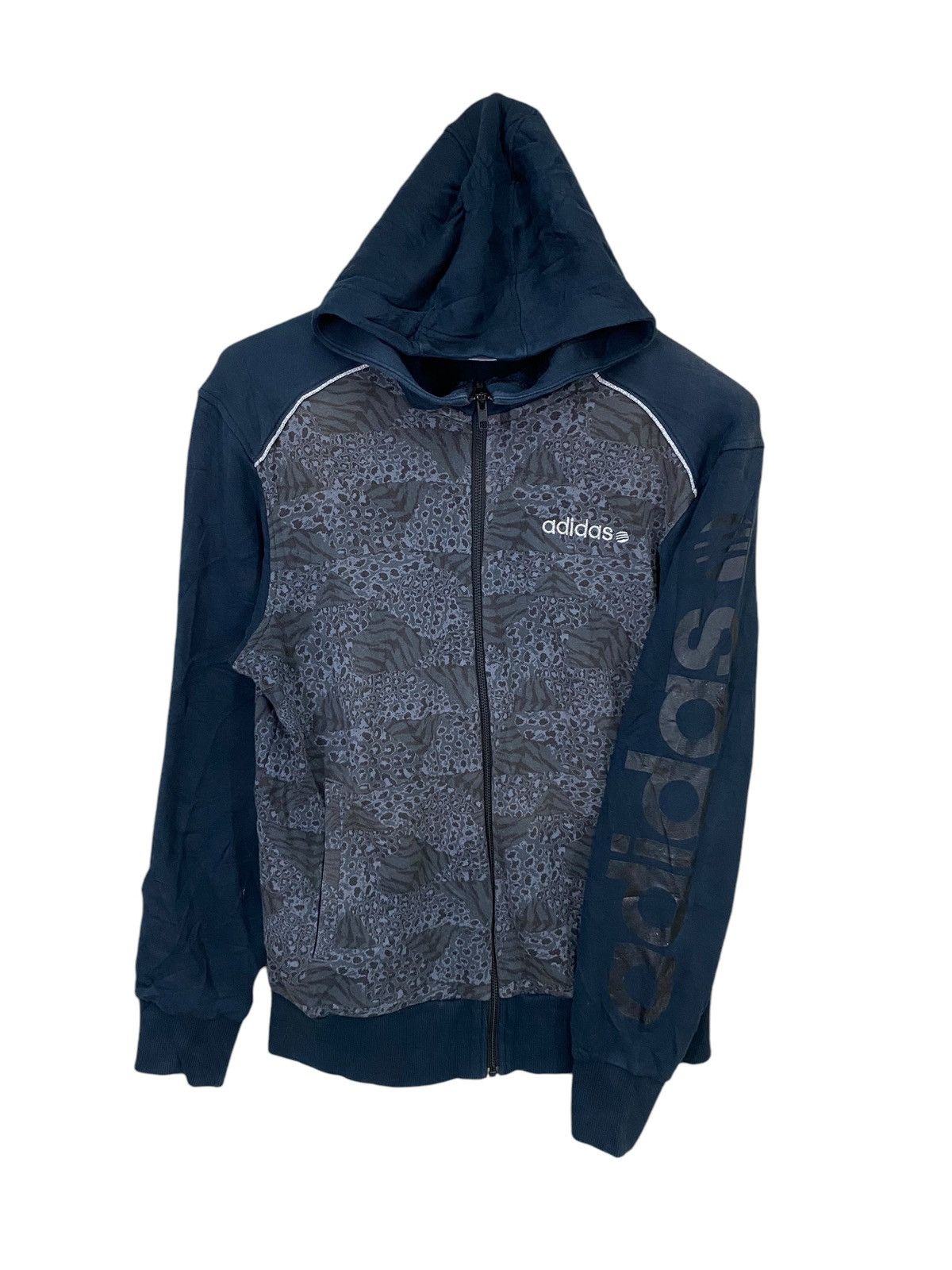 Adidas × Japanese Brand Adidas neo spell out hoodie nice design Size US M / EU 48-50 / 2 - 1 Thumbnail