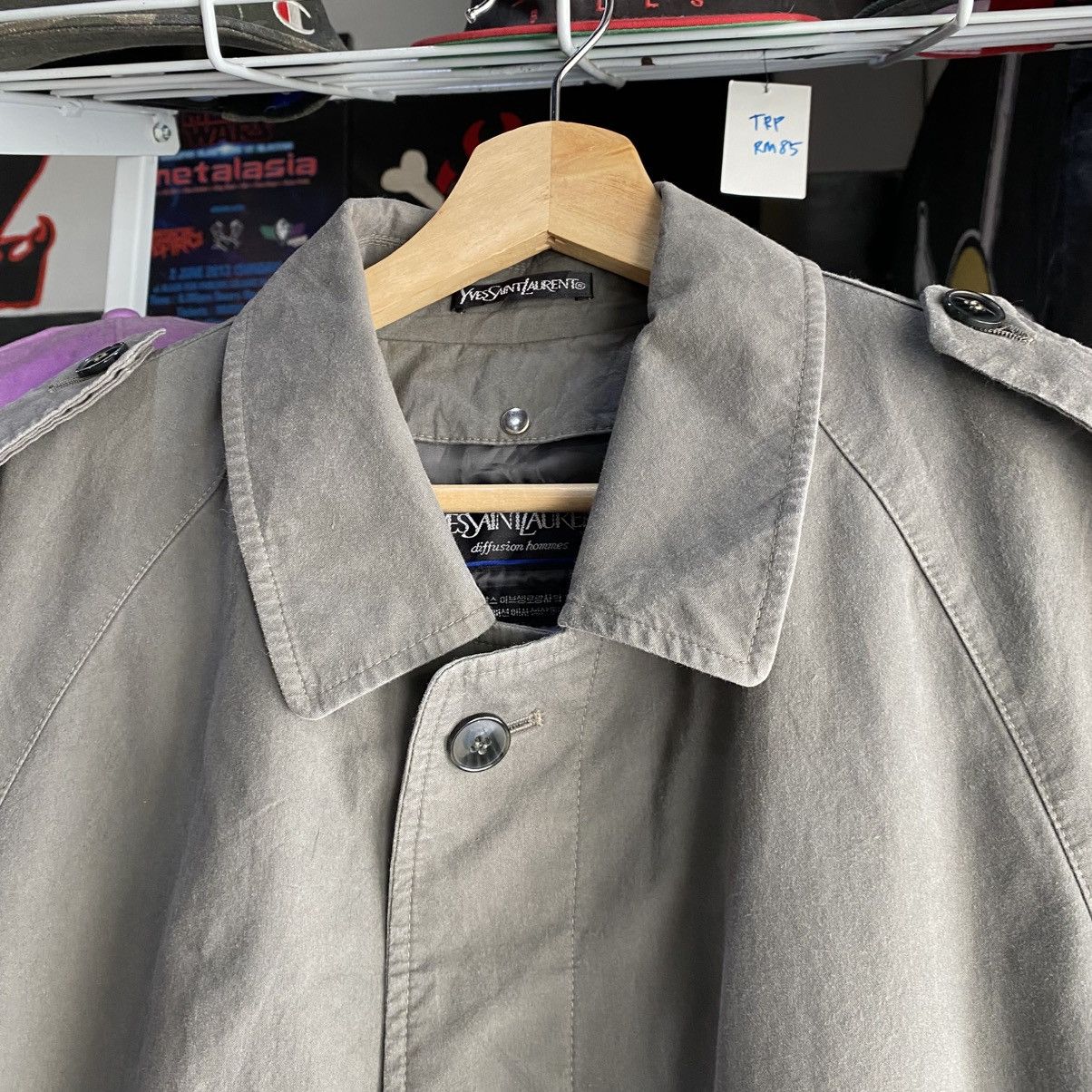 Yves Saint Laurent Vintage Yves Saint Laurent diffusion Hommes Trench coat Size US L / EU 52-54 / 3 - 12 Thumbnail
