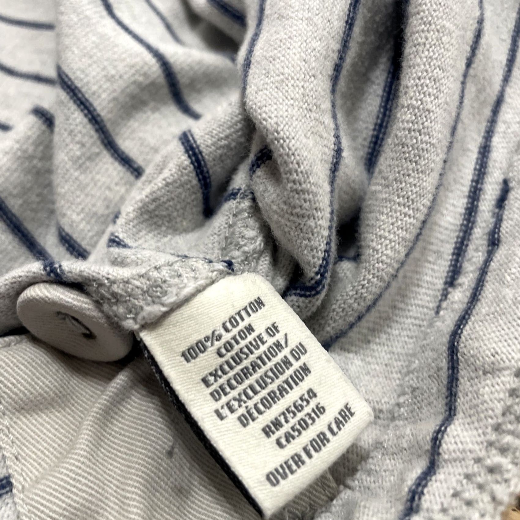 Abercrombie & Fitch Abercrombie & Fitch Y2k Henley Shirt Men XL Gray Thermal Knit Muscle Logo Modern Vintage Shirt Size US XL / EU 56 / 4 - 5 Thumbnail