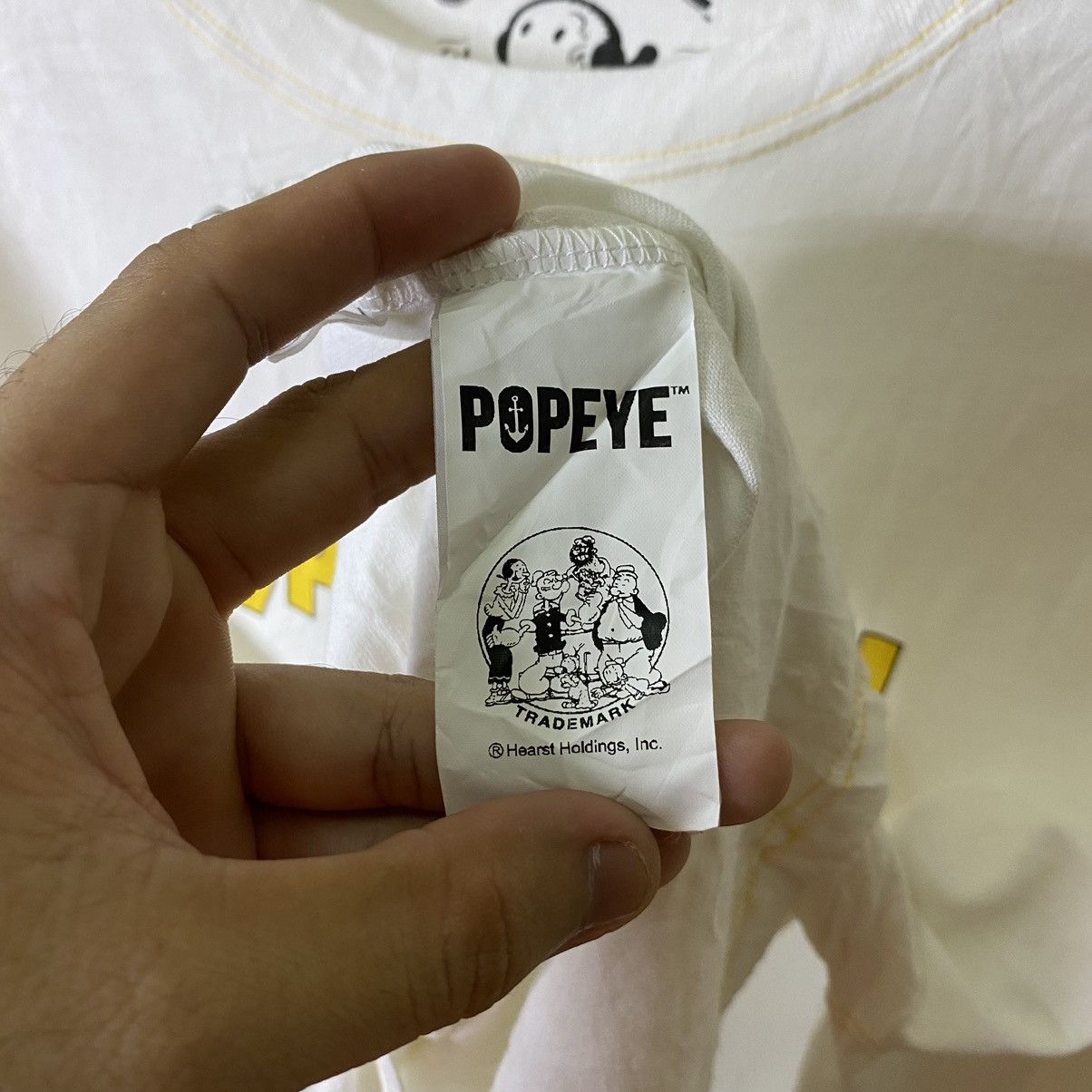 Cartoon Network Vintage Y2K Popeye The Sailorman Cartoo LS T Shirt Size US L / EU 52-54 / 3 - 6 Thumbnail