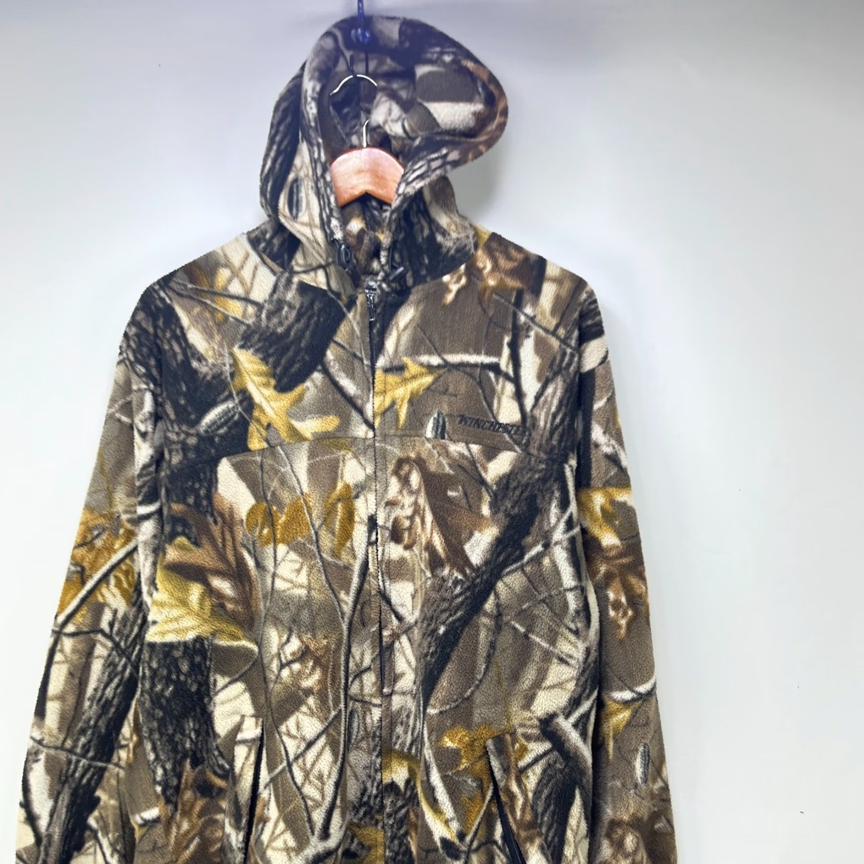 Polo Ralph Lauren VINTAGE Realtree Camo Zip Up Hoodie Fleece Sweatshirt Medium Size US S / EU 44-46 / 1 - 2 Thumbnail