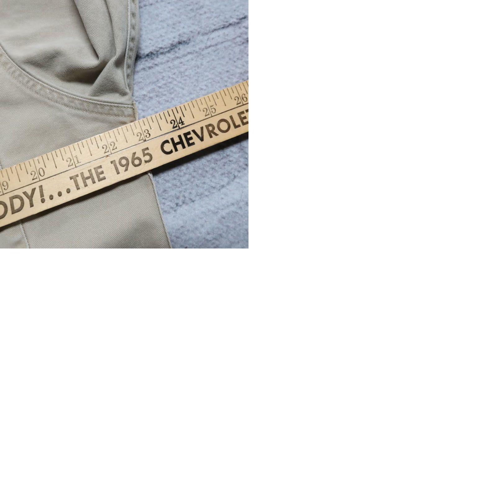 Carhartt VINTAGE Carhartt Distressed Pearl Snap Western Work Shirt Mens Shirt 16 1/2 Tan Size US L / EU 52-54 / 3 - 9 Thumbnail