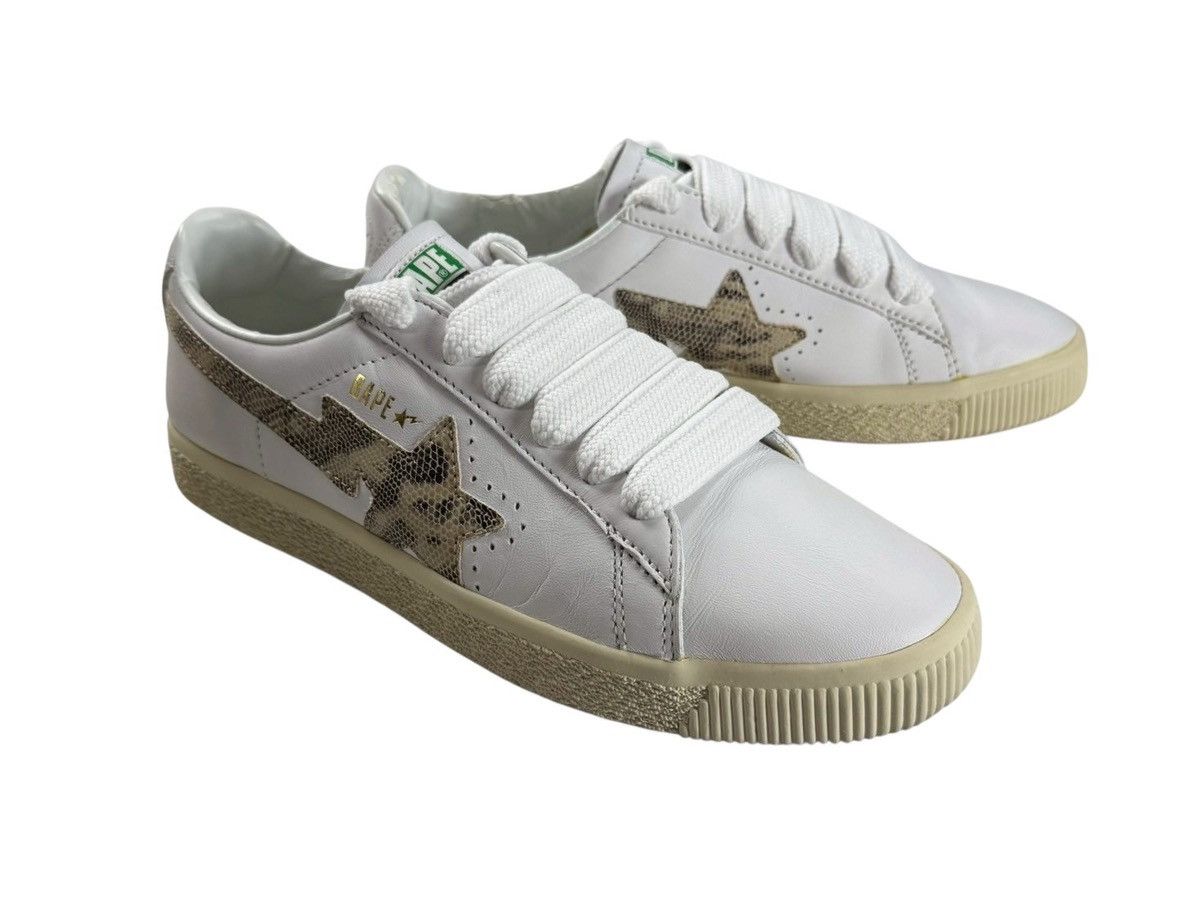 Bape BAPE Apesta White/snake Size US 9 / EU 42 - 2 Thumbnail