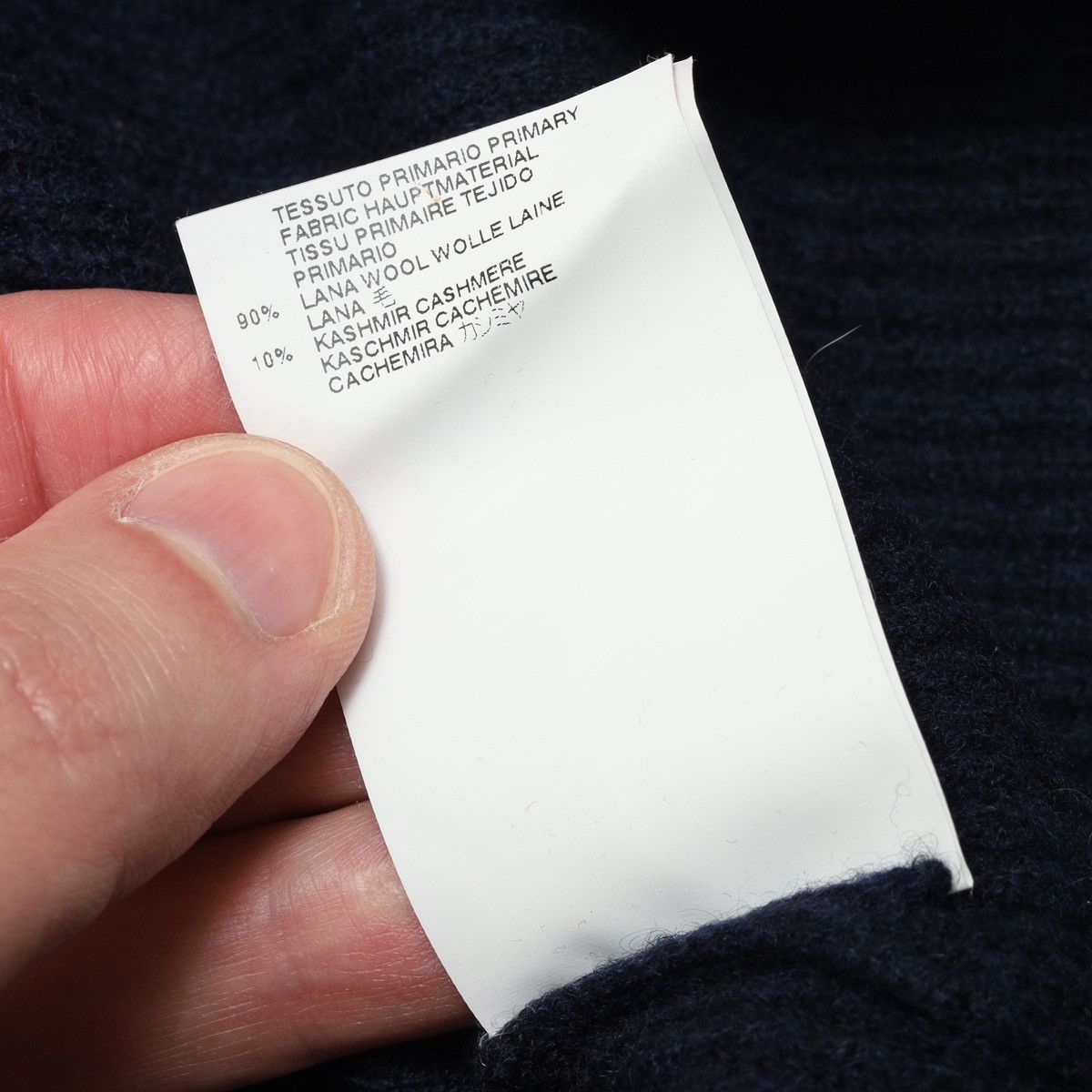 Maison Margiela Maison Margiela FW13 Navy Sweater Wool Cashmere Oversize Size ONE SIZE - 15 Thumbnail