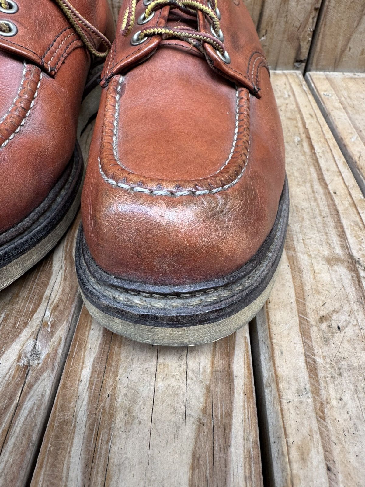 Red Wing Red Wing 8103 Moc Toe Oxford Oro-Russet Portage EUR 41 US 8D Size US 8 / EU 41 - 9 Thumbnail