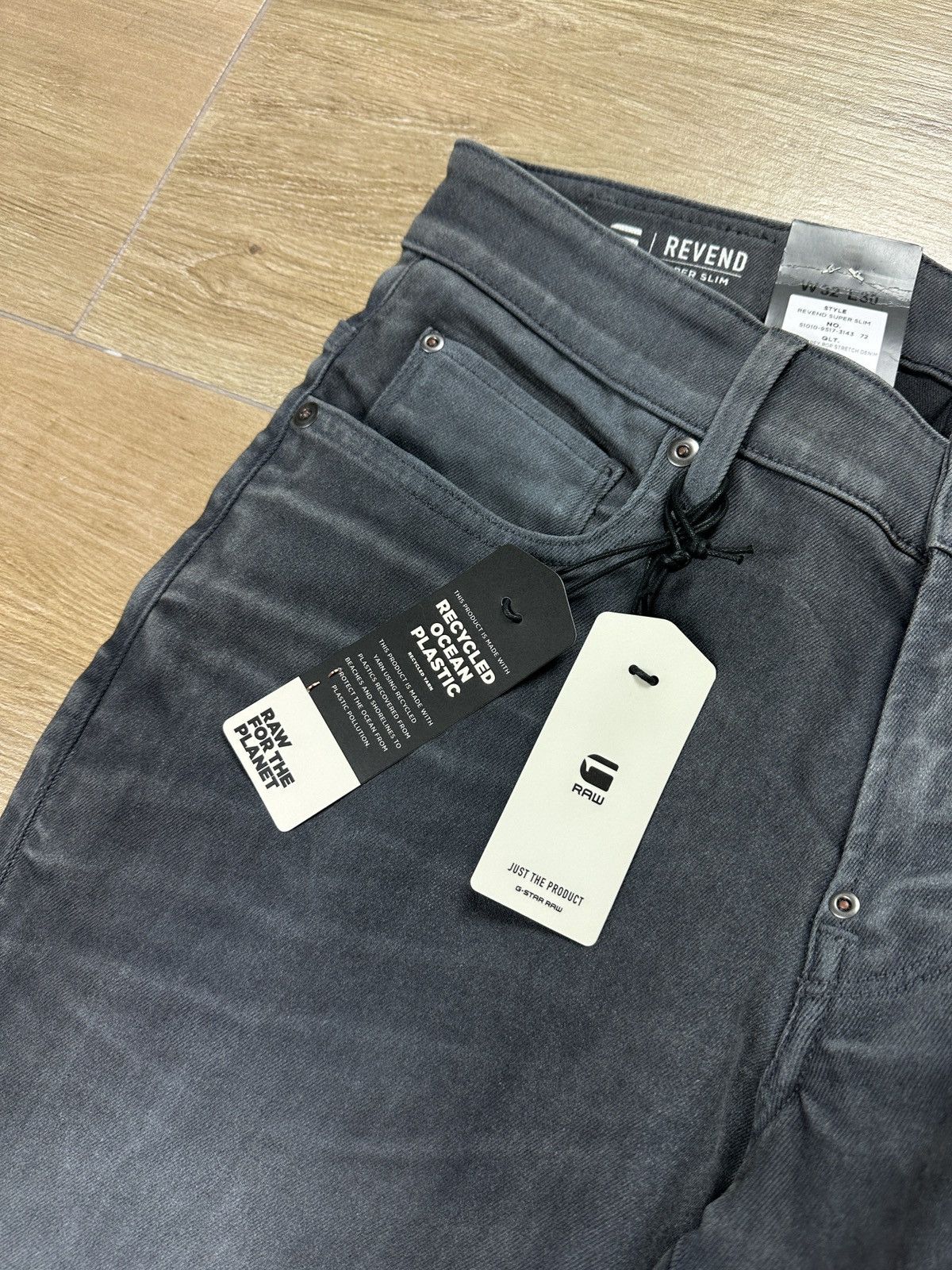 G-Star NEW🏷️ G-Star Raw Revend Super Slim Denim Jeans Size US 32 / EU 48 - 5 Thumbnail