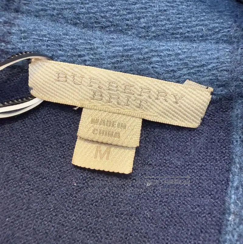 Burberry Burberry Men's Long Sleeve Cardigan in Dark Blue. Size US M / EU 48-50 / 2 - 4 Thumbnail
