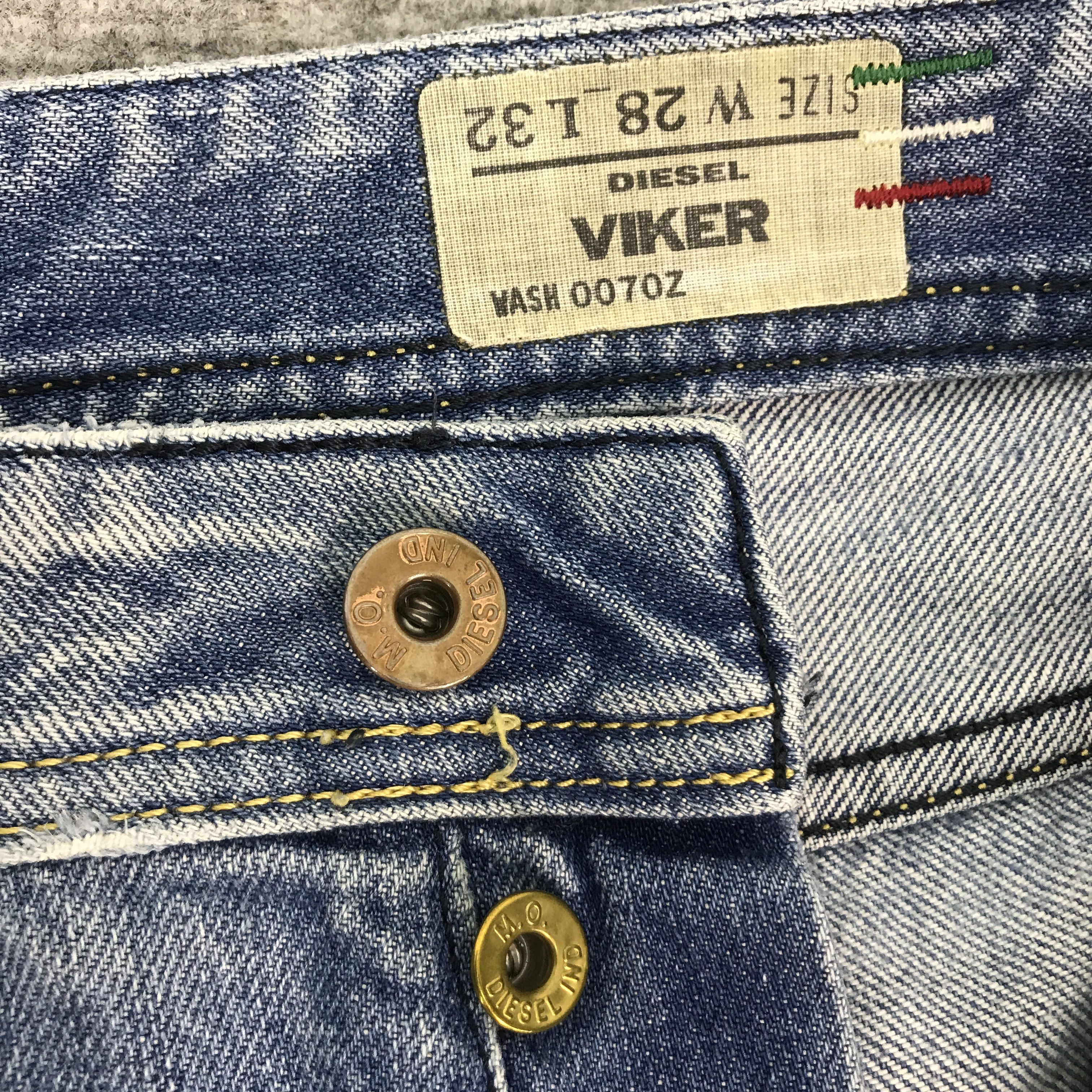 Diesel DIESEL INDUSTRIES DISTRESSED DENIM K54B16 Size US 29 - 12 Thumbnail