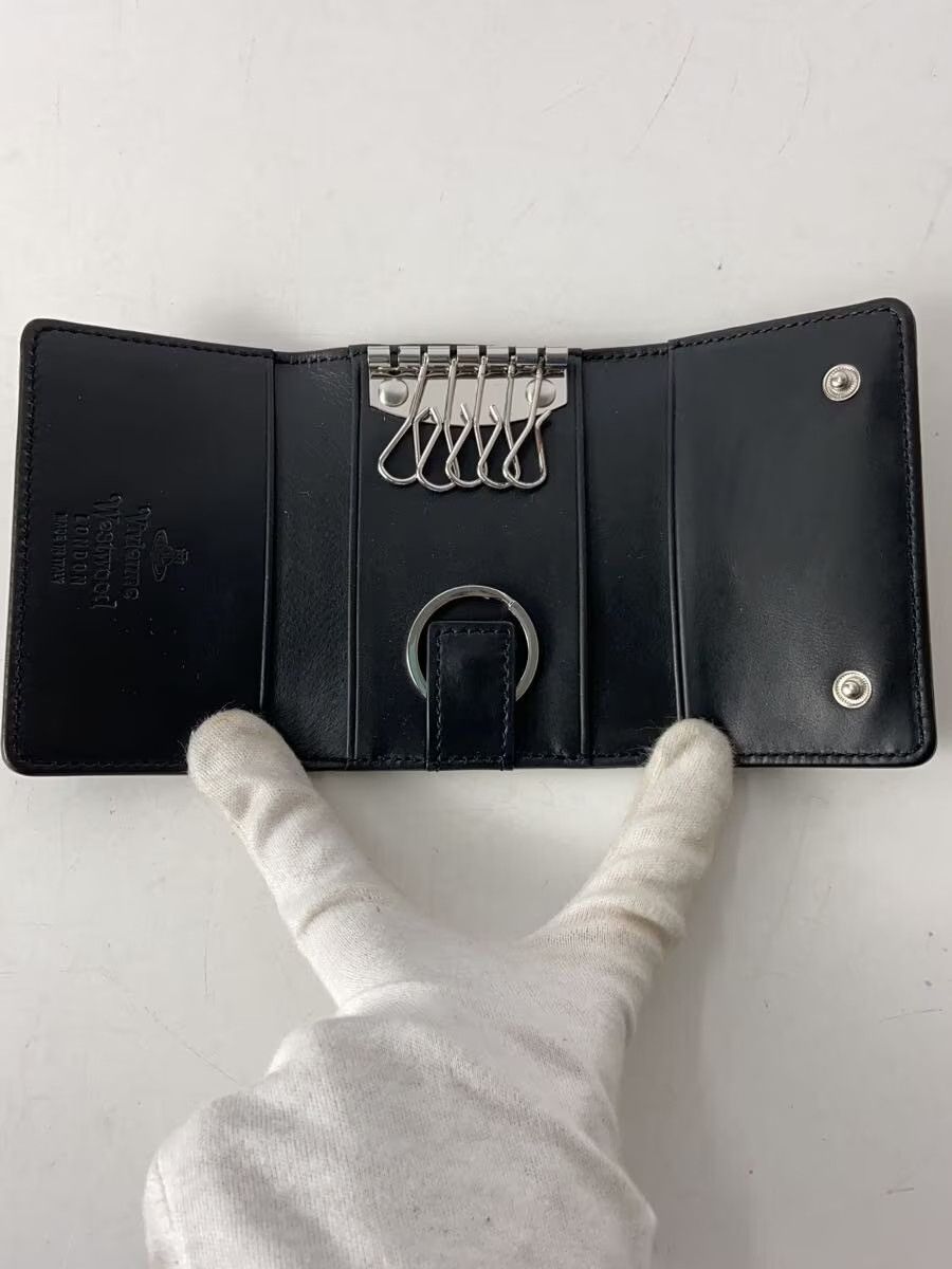 Vivienne Westwood Orb Embossed Leather Key Case Size ONE SIZE - 5 Thumbnail