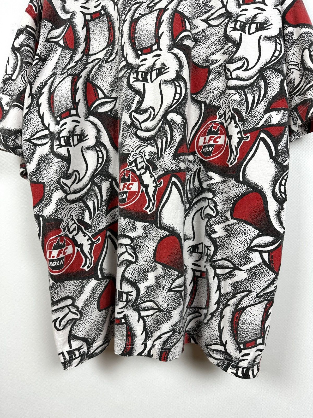 Puma 90s Vintage Puma FC Koln Monogram T-Shirt Size US XXL / EU 58 / 5 - 7 Thumbnail