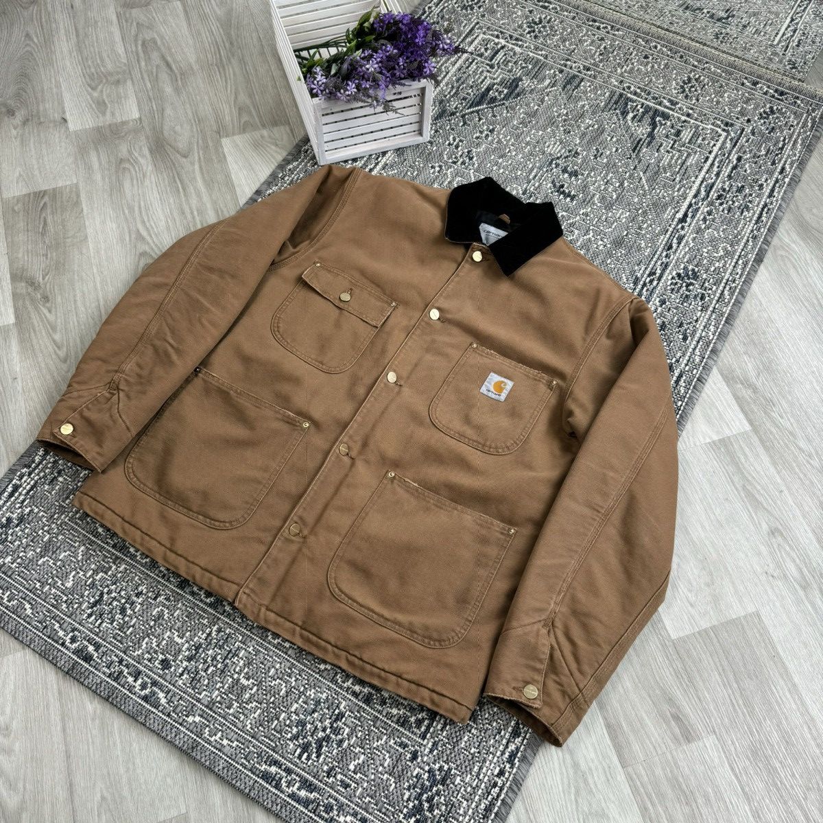Carhartt 💥 OG CARHARTT WIP MICHIGAN CHORE COAT JACKET Size US M / EU 48-50 / 2 - 3 Thumbnail