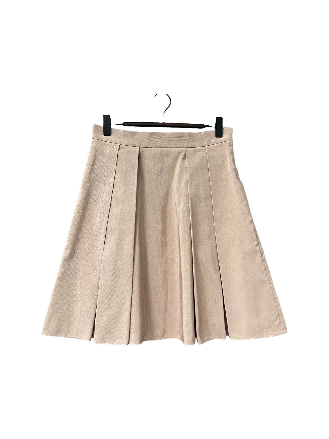 Dior Dior Pleated Mini Skirt Size 38 Size 27" / US 4 / IT 40 - 1 Thumbnail
