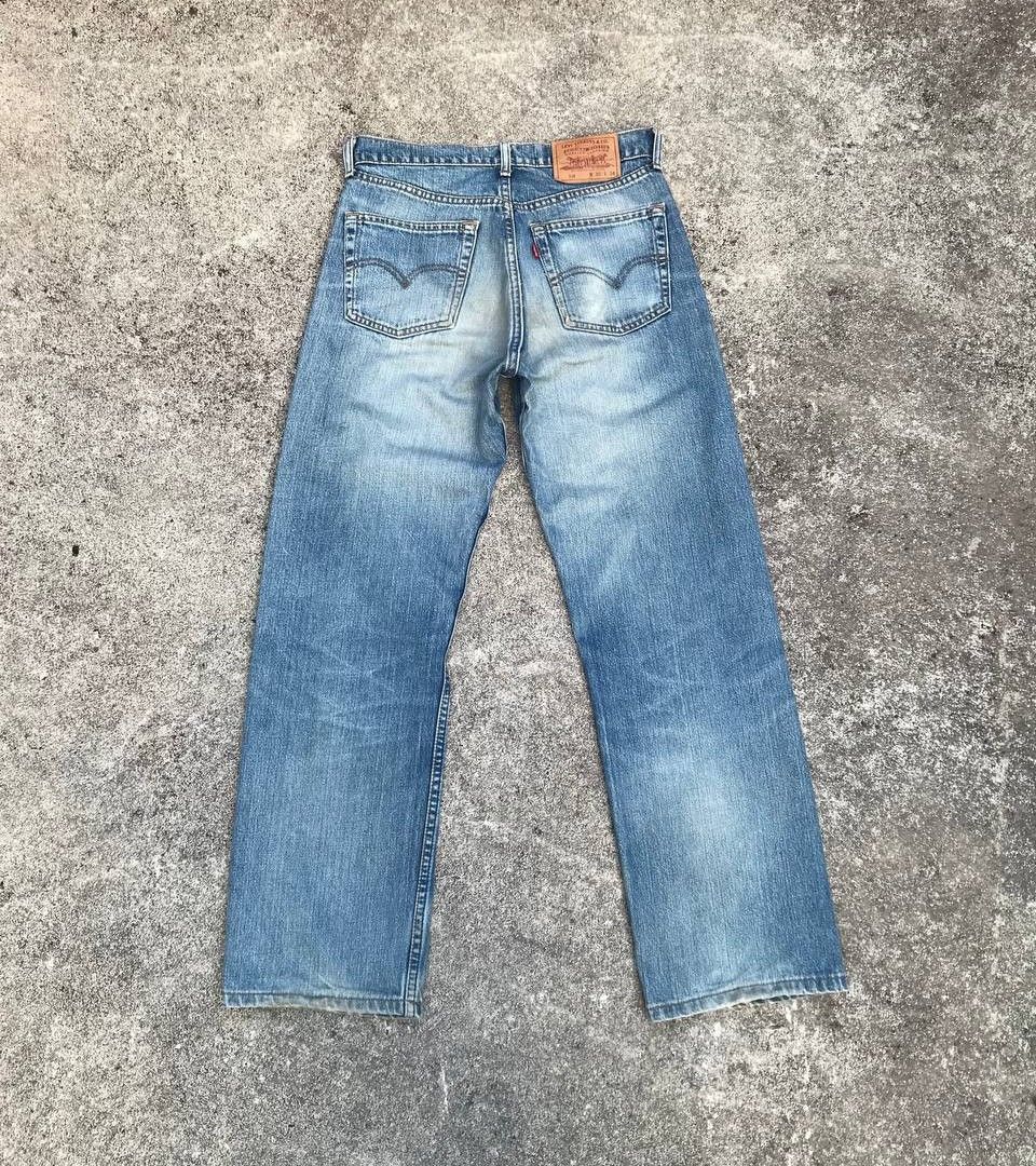 Levi's × Vintage VINTAGE LEVIS 512 LIGHTWASH DISTRESSED DIRTY W28X29 Size US 28 / EU 44 - 3 Thumbnail