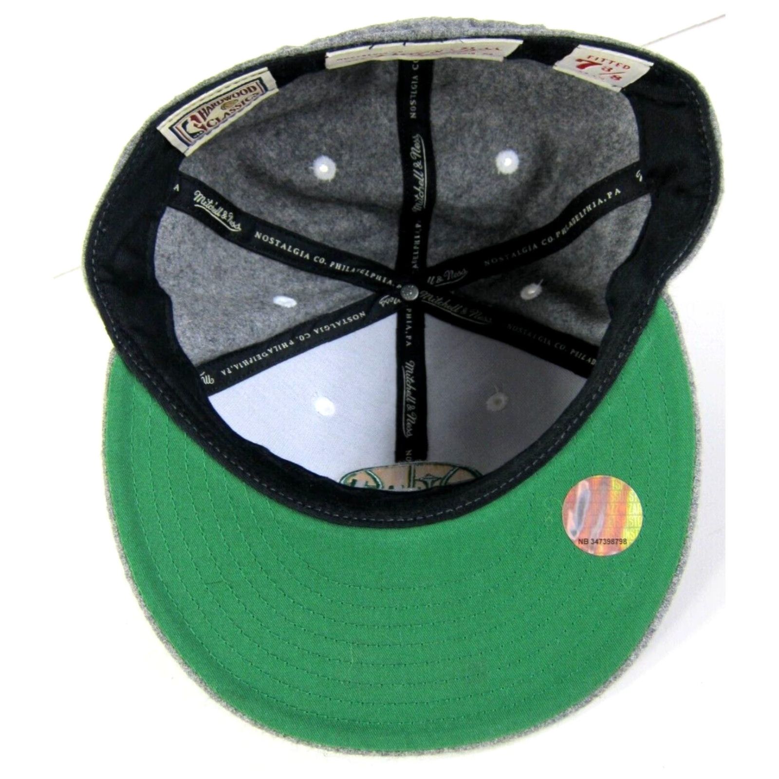 Mitchell & Ness VINTAGE Seattle Supersonics Mitchell & Ness Grey Wool Blend Hat 7 3/8 Fitted Size ONE SIZE - 7 Thumbnail