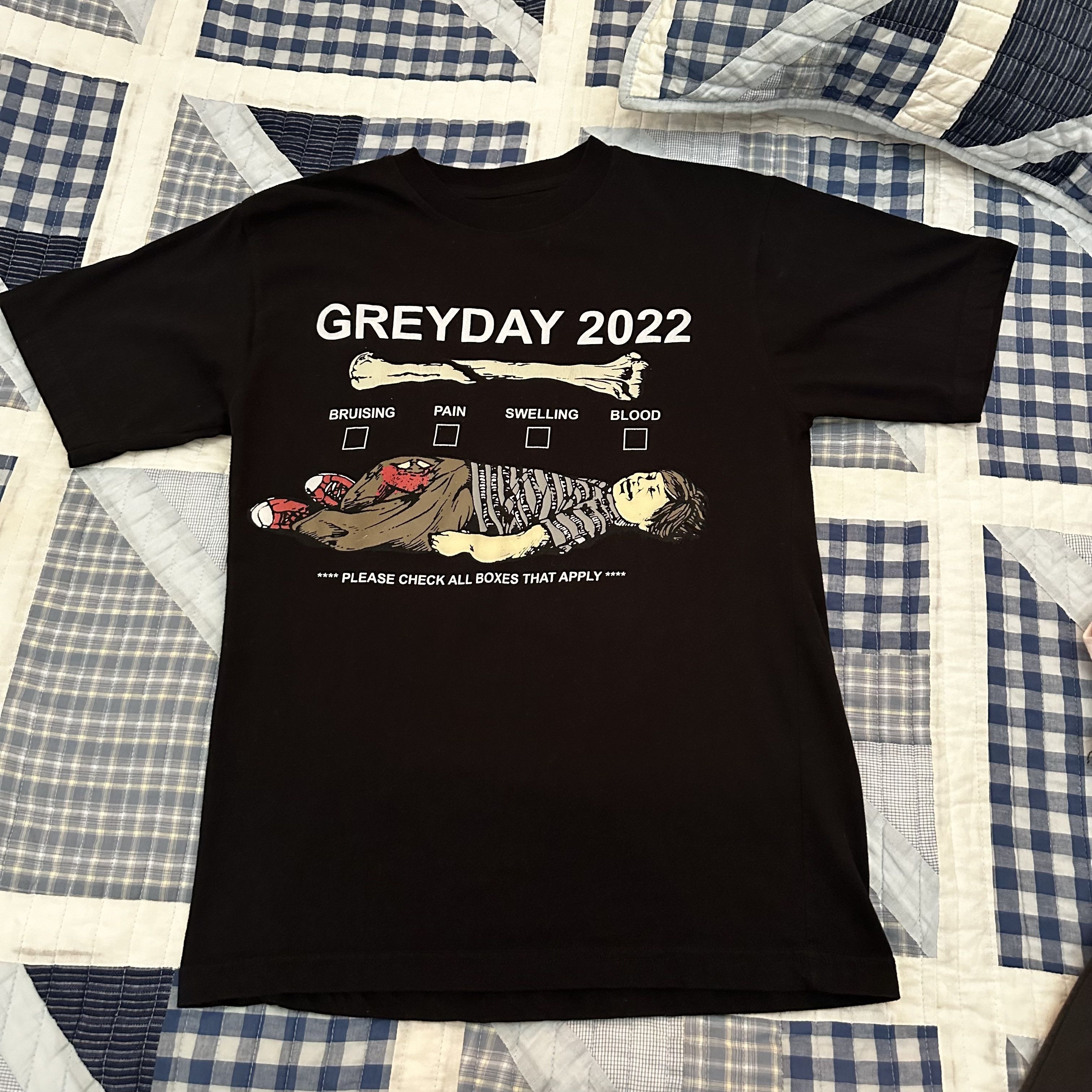 G59 Records GREY DAY 2022 T-shirt Size US M / EU 48-50 / 2 - 1 Thumbnail