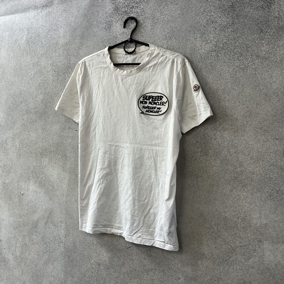 Moncler Moncler | Logo Printed T-Shirt White M Size US M / EU 48-50 / 2 - 7 Thumbnail