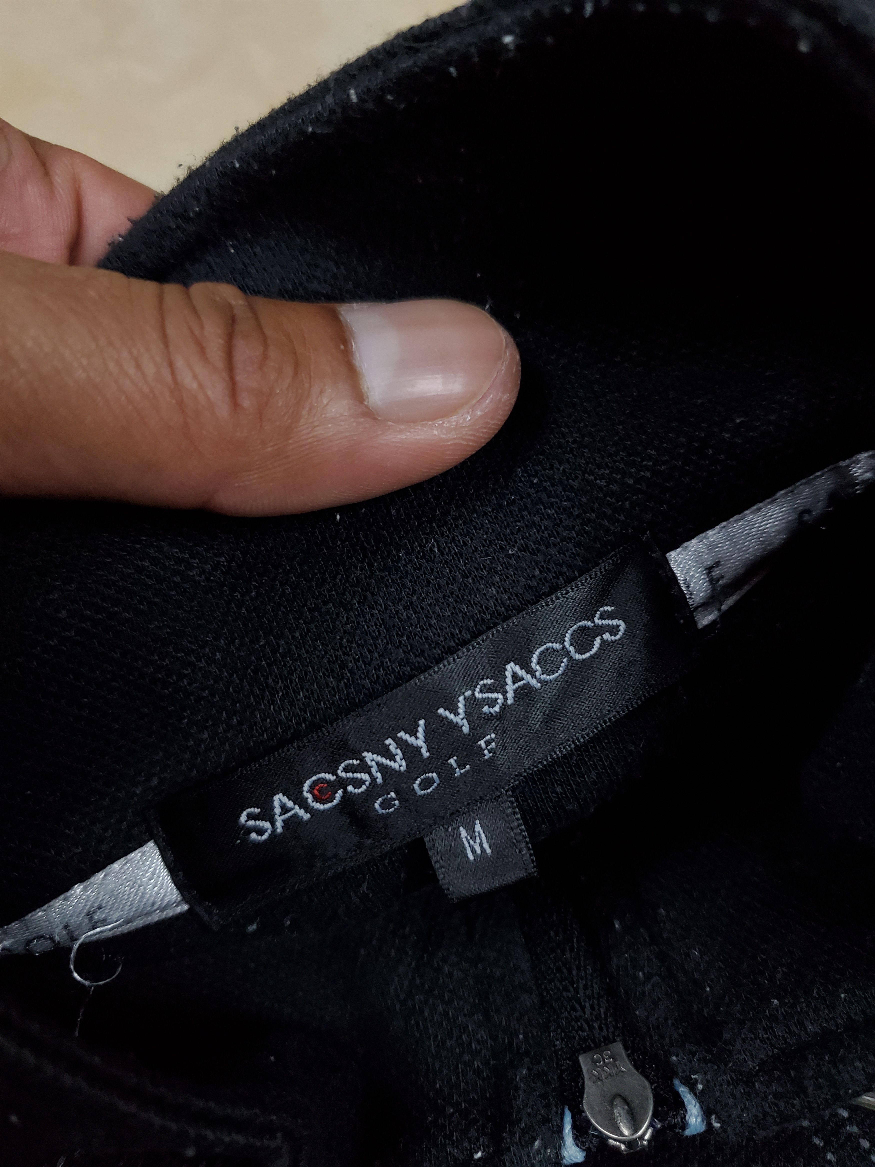Japanese Brand × Vintage × Yohji Yamamoto Vintage Sacsny Y'Saccs Sweatshirt Half Zipper Size US M / EU 48-50 / 2 - 5 Thumbnail