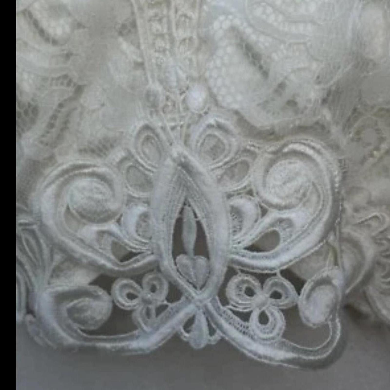 Other White lace bolero shrugm #cottagecore #fairycore Size XL / US 12-14 / IT 48-50 - 3 Thumbnail