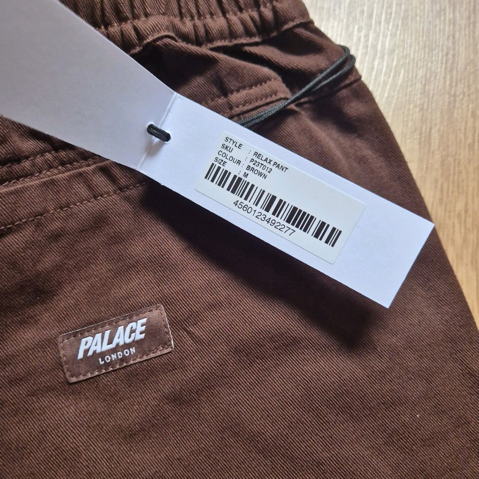 Palace Palace Relax Pant Brown Medium Brand New With Tags FW22 Size US 32 / EU 48 - 6 Thumbnail