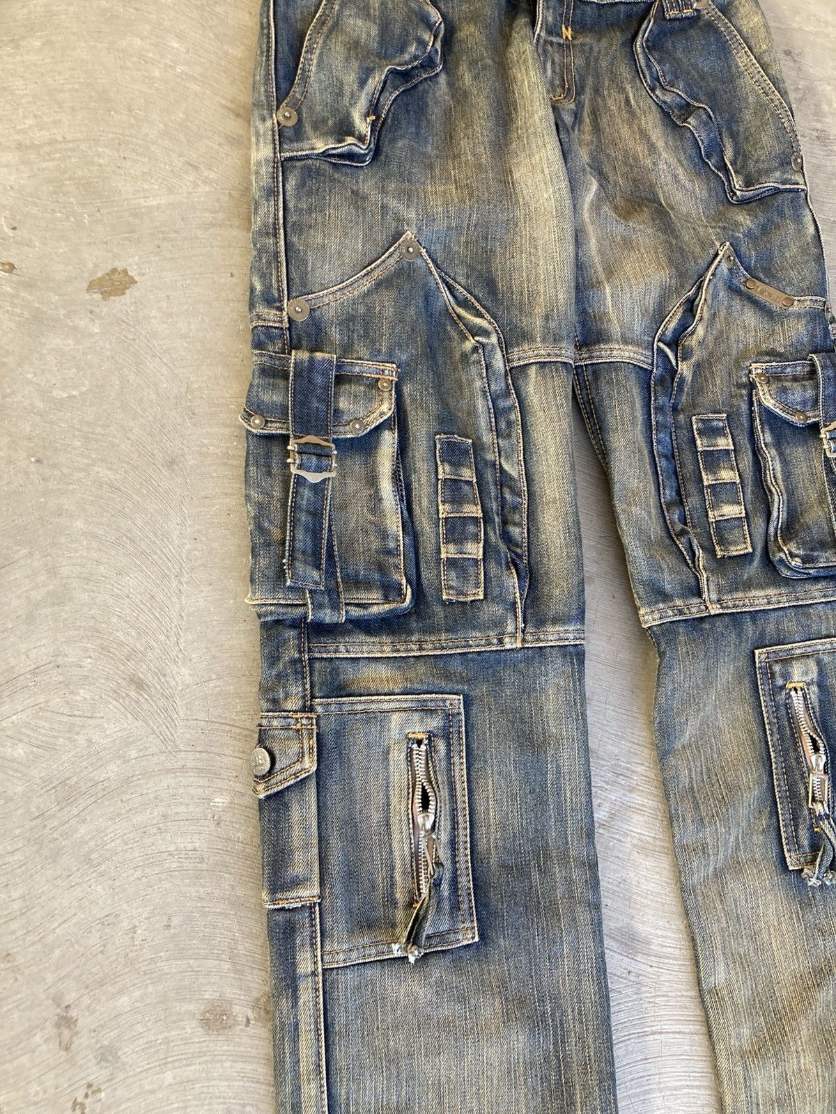 Japanese Brand Jeans De Art Bondage Cargo Pants Size US 32 / EU 48 - 6 Thumbnail