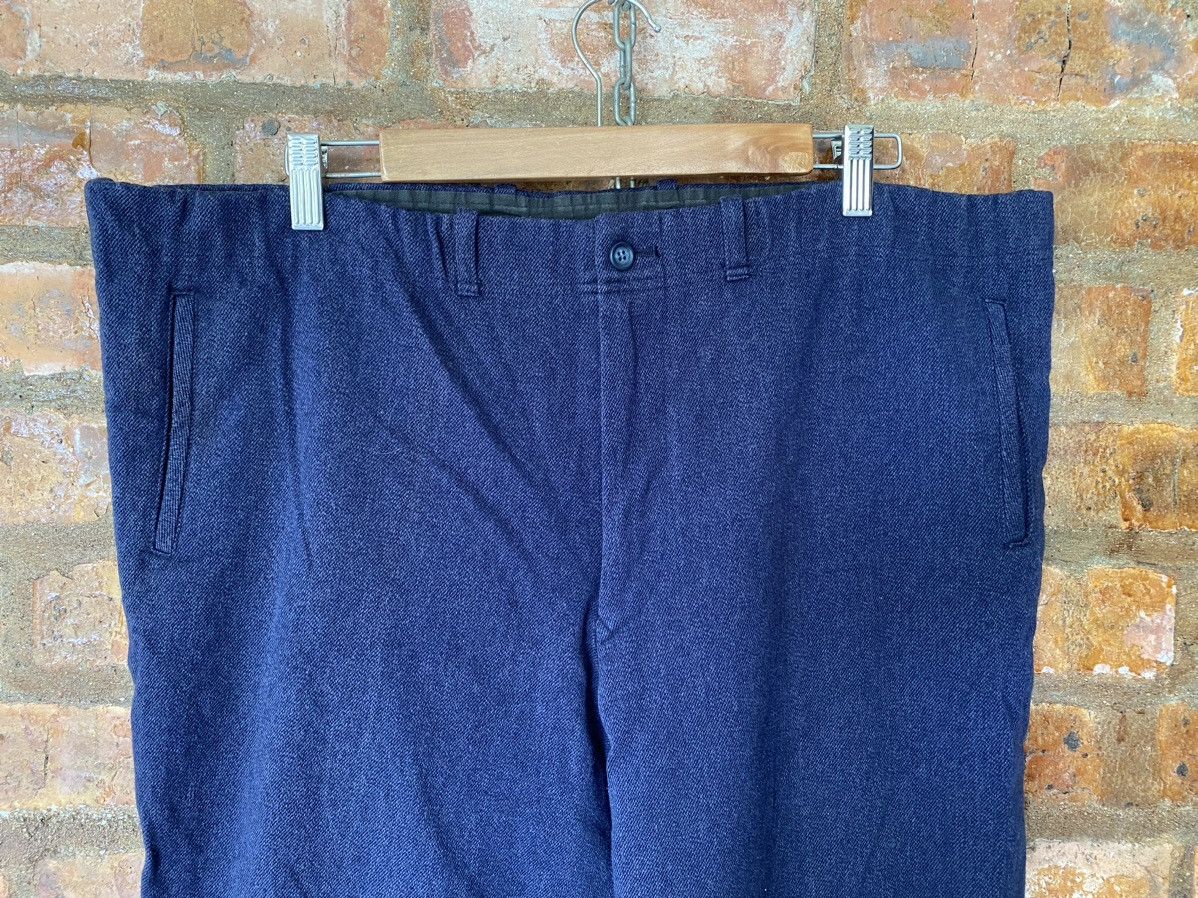 Yohji Yamamoto 1980s Y’S Wool Linen crop pants Size 38" / US 16 / IT 52 - 3 Thumbnail