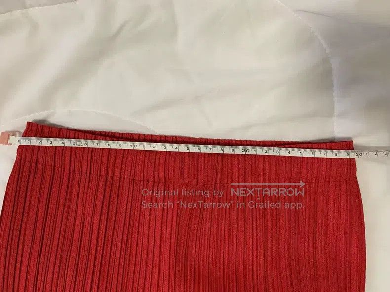 Issey Miyake Issey Miyake size:3 Red Pants Size 22" - 8 Thumbnail