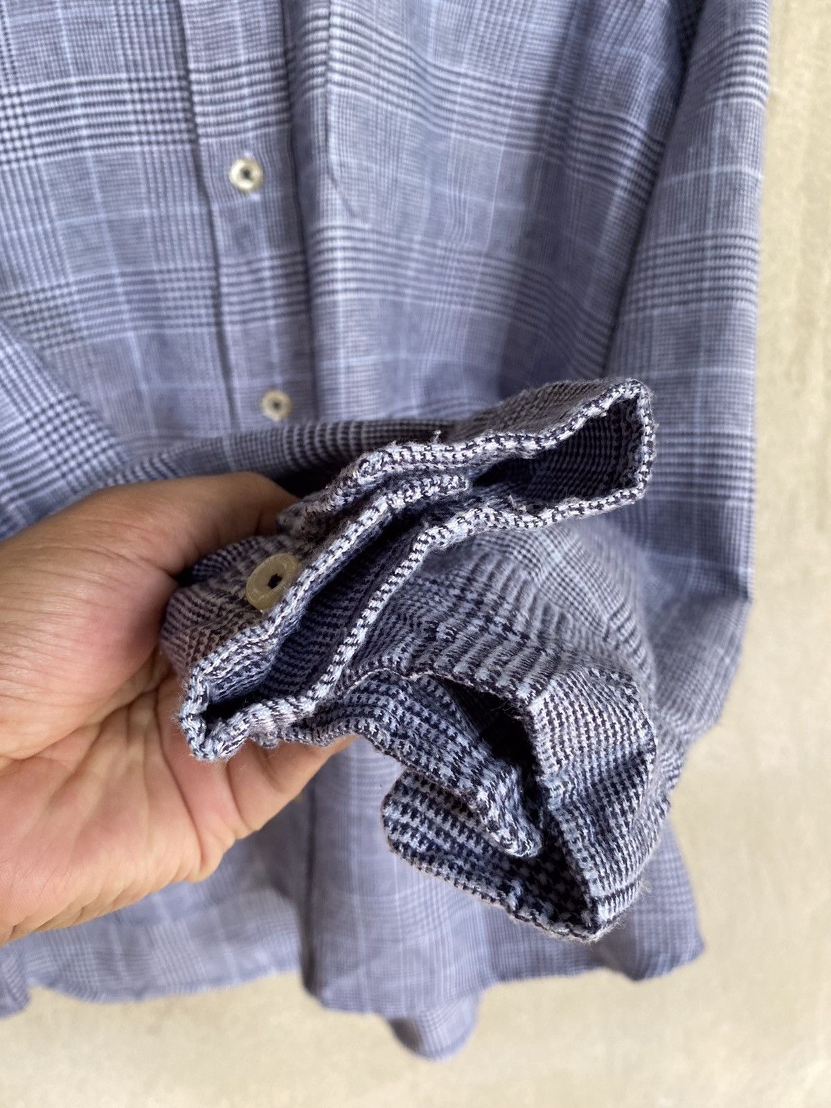 Flannel U.P Renoma Plaid Tartan Flannel Shirt Button Up Size US M / EU 48-50 / 2 - 6 Thumbnail