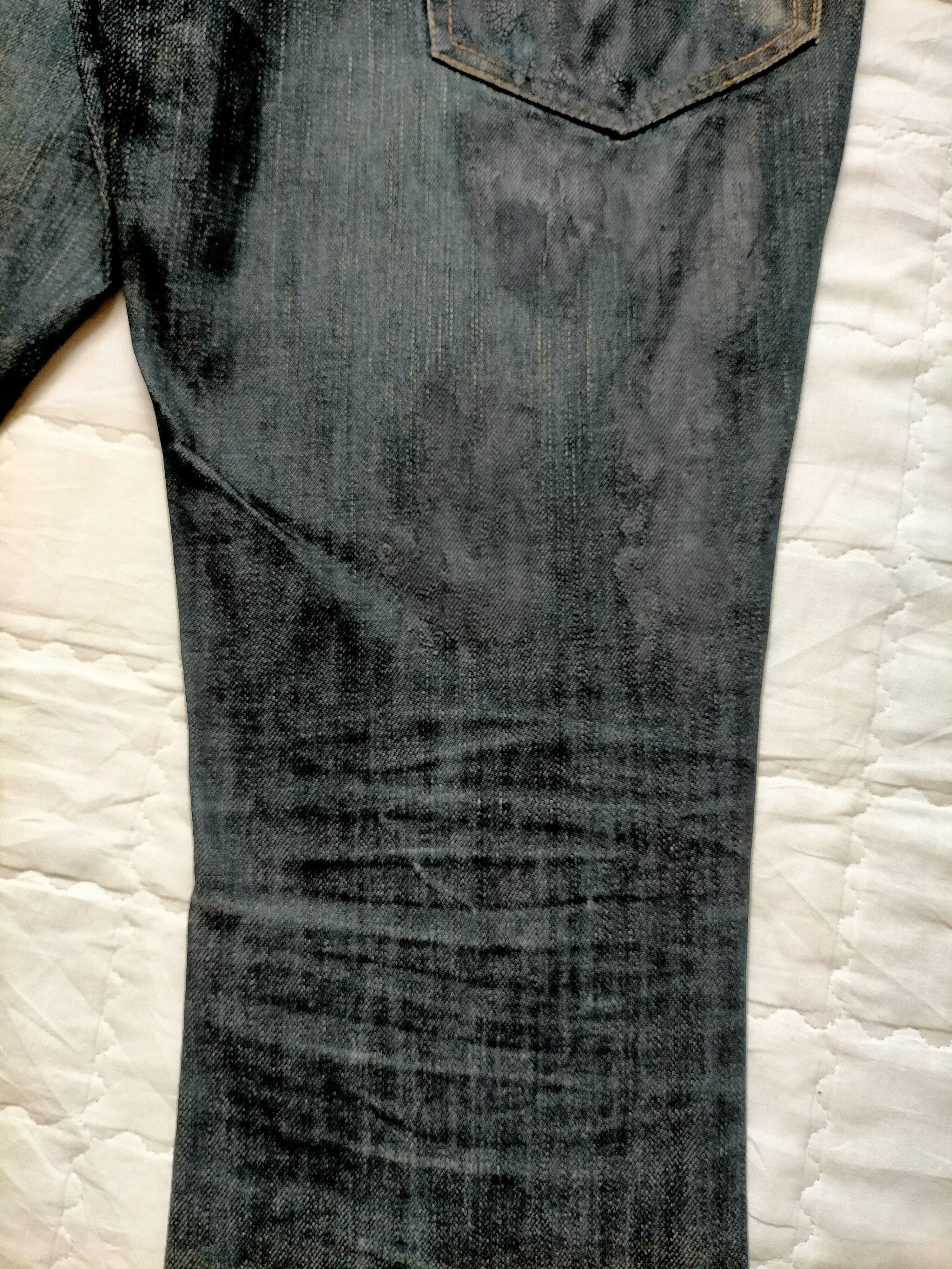 Le Grande Bleu (L.G.B.) Flare Jeans Modern Lovers Made in japan blak denim Size US 30 / EU 46 - 17 Thumbnail