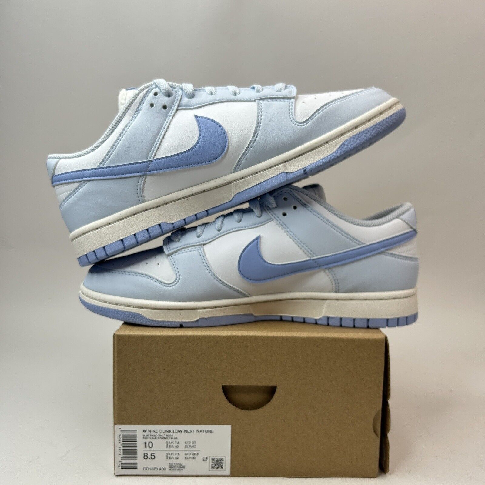 Nike Nike Dunk Low Next Nature WMNS “Blue Tint” 2023 Size US 10 / IT 40 - 3 Thumbnail