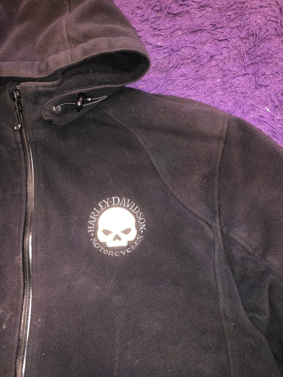 Harley Davidson Black Jacket VINTAGE MOTO Harley Davidson Y2K Size US XL / EU 56 / 4 - 6 Thumbnail