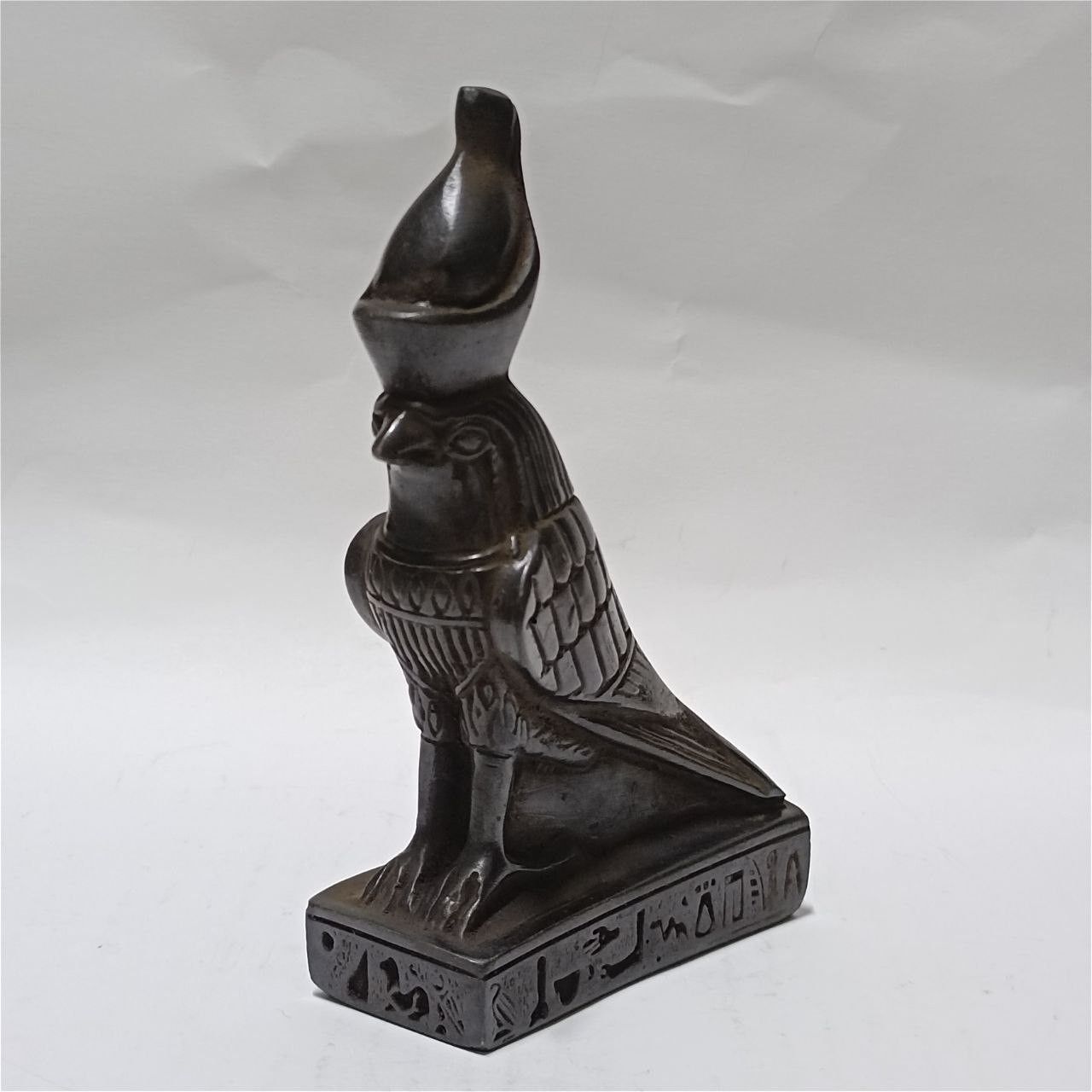 Other Egyptian Horus falcon statue hand-carved symbolic art piece Size ONE SIZE - 2 Thumbnail