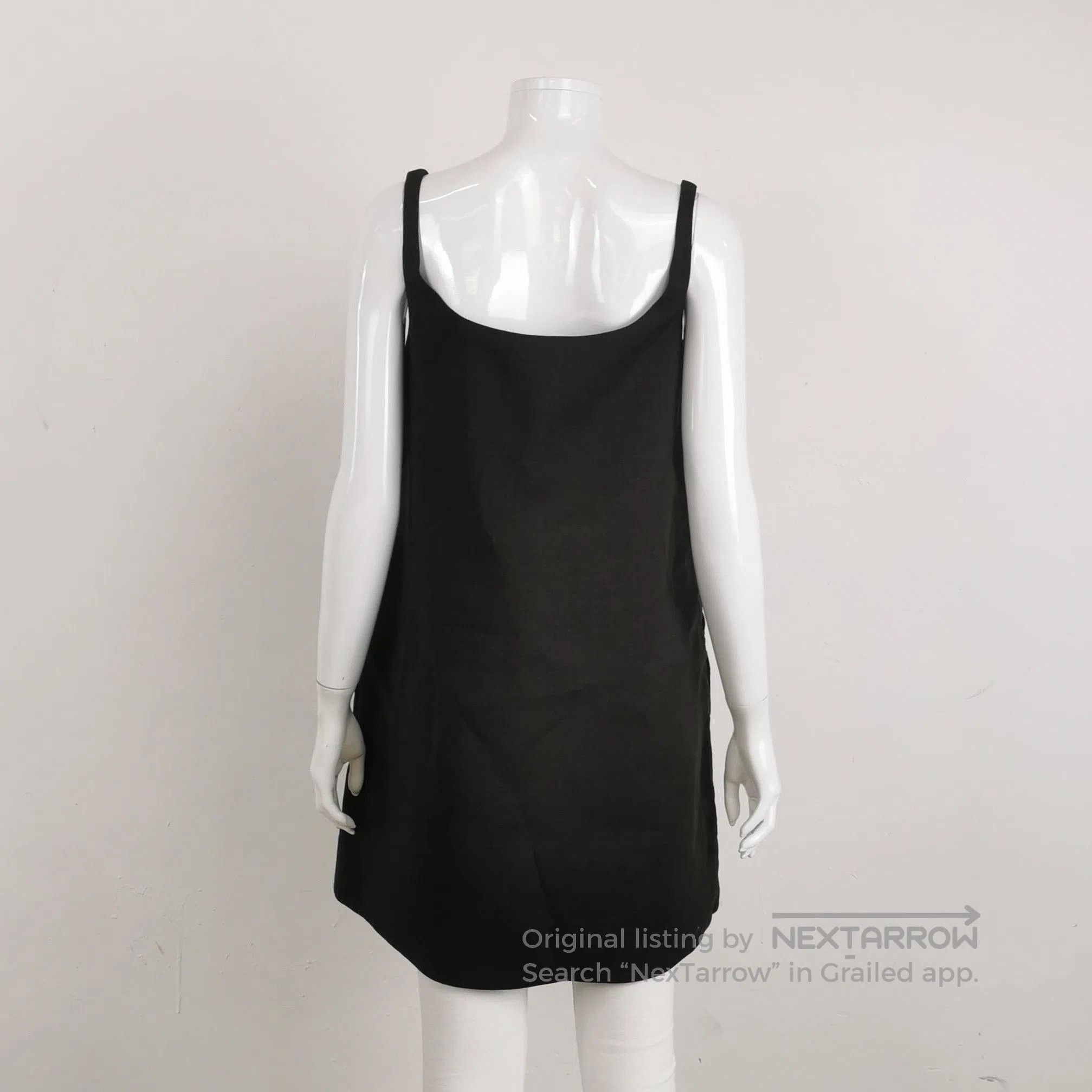 Prada Prada Black Wool Slip Dress Size 36 . Size S / US 4 / IT 40 - 2 Thumbnail