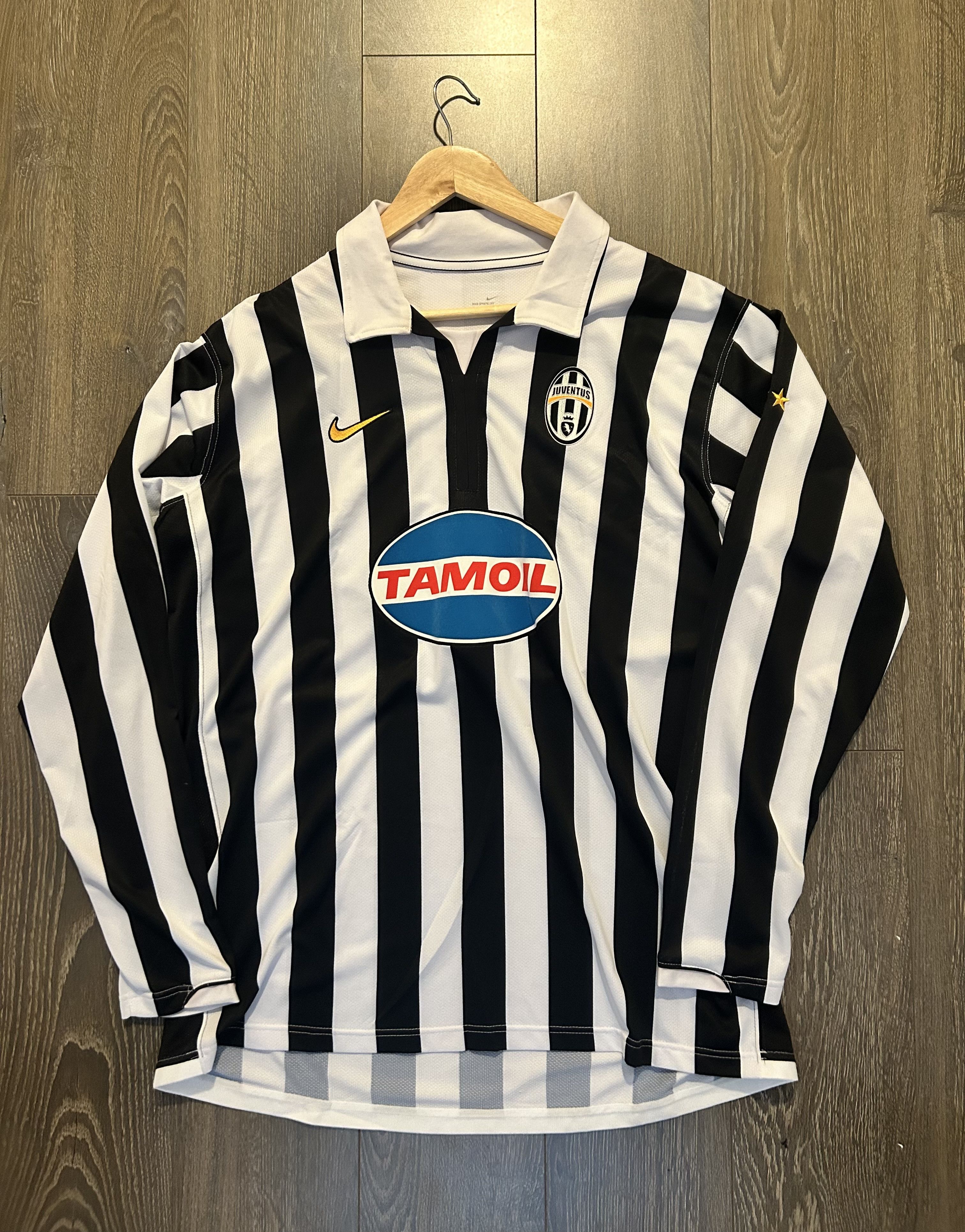Nike 06/07 Juventus Home Long Sleeve Nike XL - Excellent Size US XL / EU 56 / 4 - 2 Thumbnail