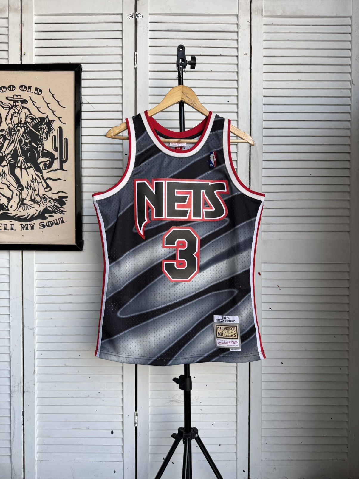 Mitchell & Ness Mitchell & Ness 3 Drazen Petrovic New Jersey Nets Reload 3.0 Size US M / EU 48-50 / 2 - 1 Thumbnail