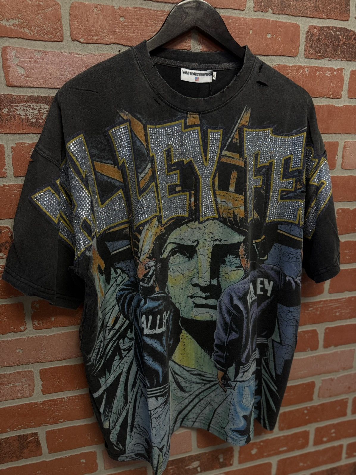 Vale Vale Valley Fest Bling Tee Size XL (NEW) Shiny Stones Size US XL / EU 56 / 4 - 2 Thumbnail