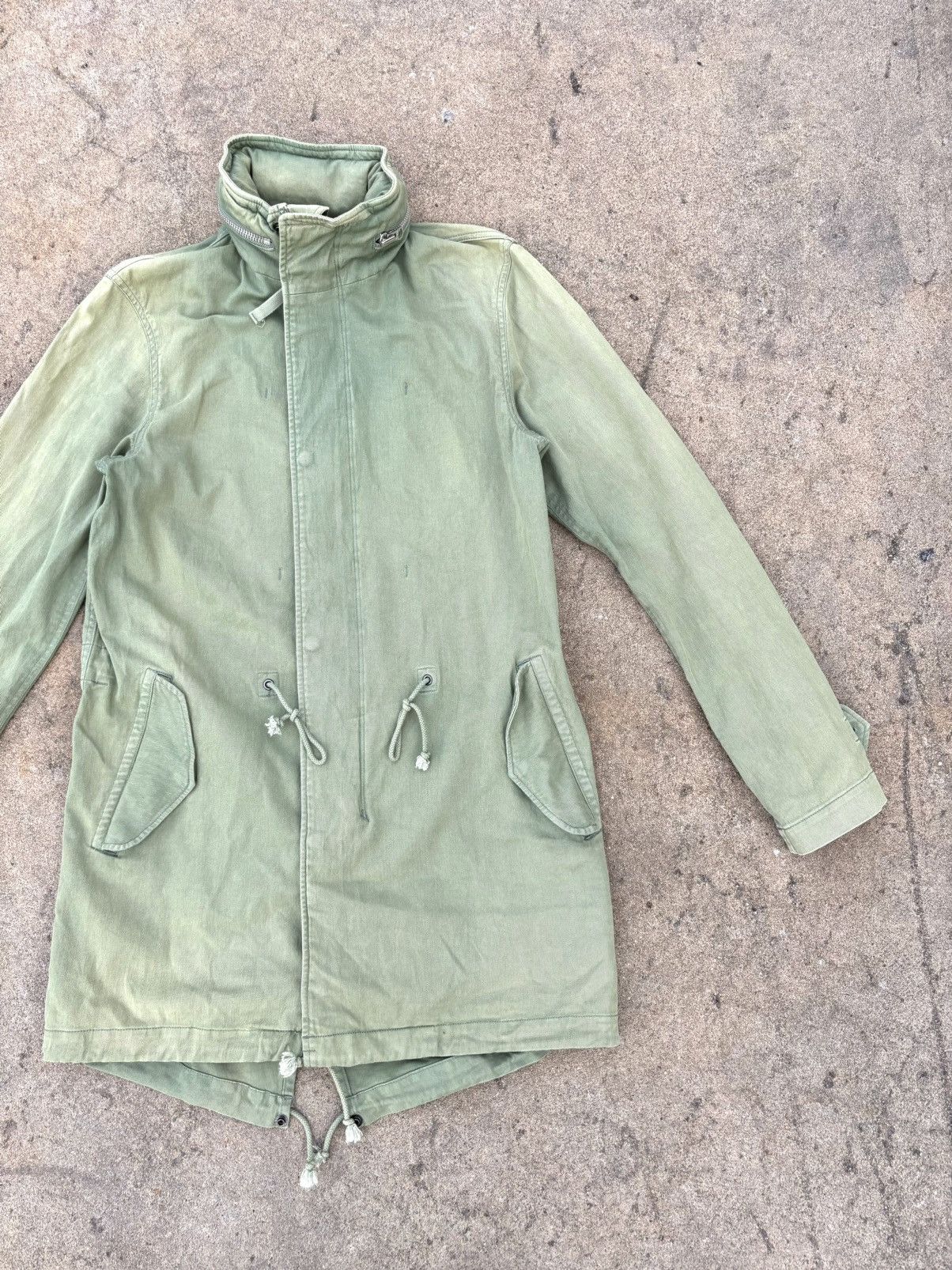 CABANE de ZUCCa FADED ZUCCA BY ISSEY MIYAKE ZIP JACKET COAT Size US S / EU 44-46 / 1 - 8 Thumbnail