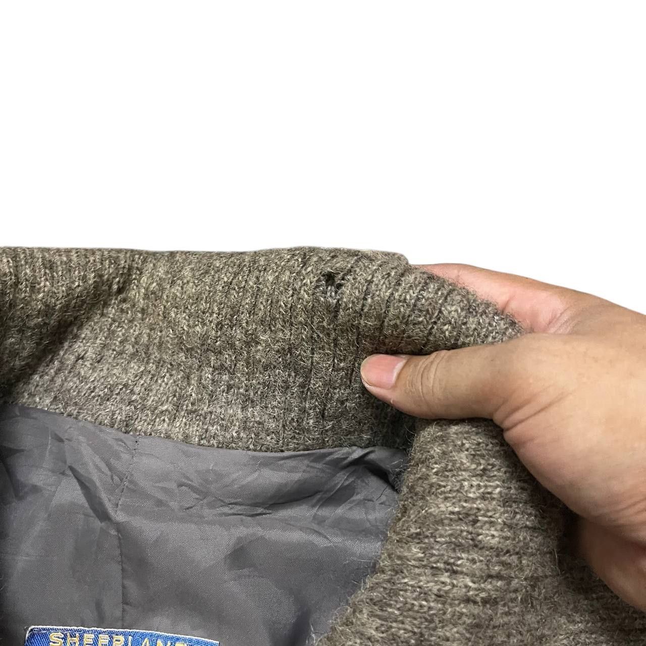 Vintage Vintage Sheepland Products Wool Bomber Jacket Size US M / EU 48-50 / 2 - 7 Thumbnail