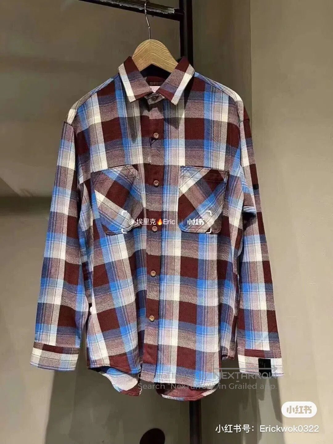 N.Hoolywood N.HOOLYWOOD BIGMAC Shirt in Check Pattern. Size US M / EU 48-50 / 2 - 2 Thumbnail