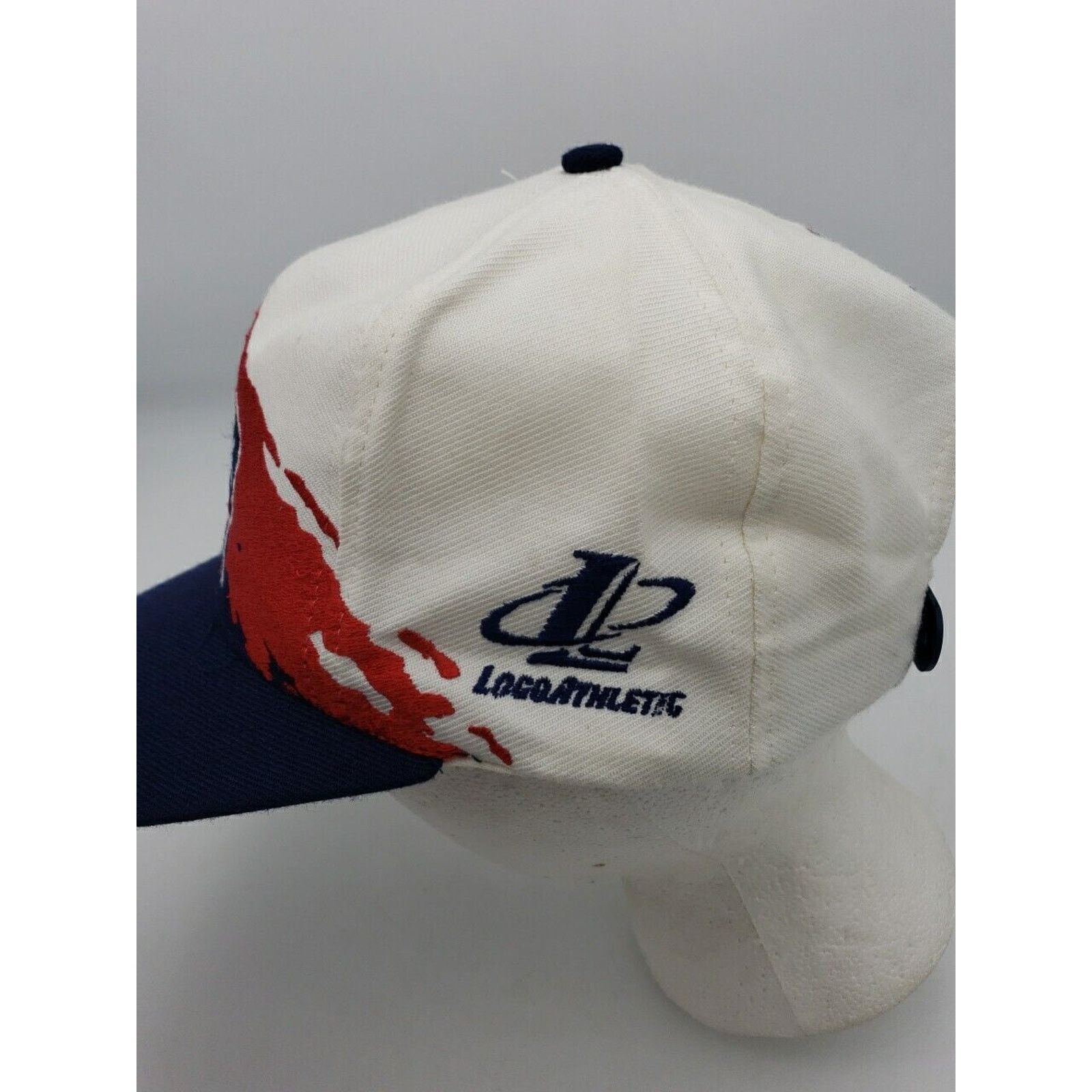 Logo Athletic 1996 Atlanta Olympics 90s USA Splash Logo7 Snapback Ball Cap Size ONE SIZE - 10 Thumbnail