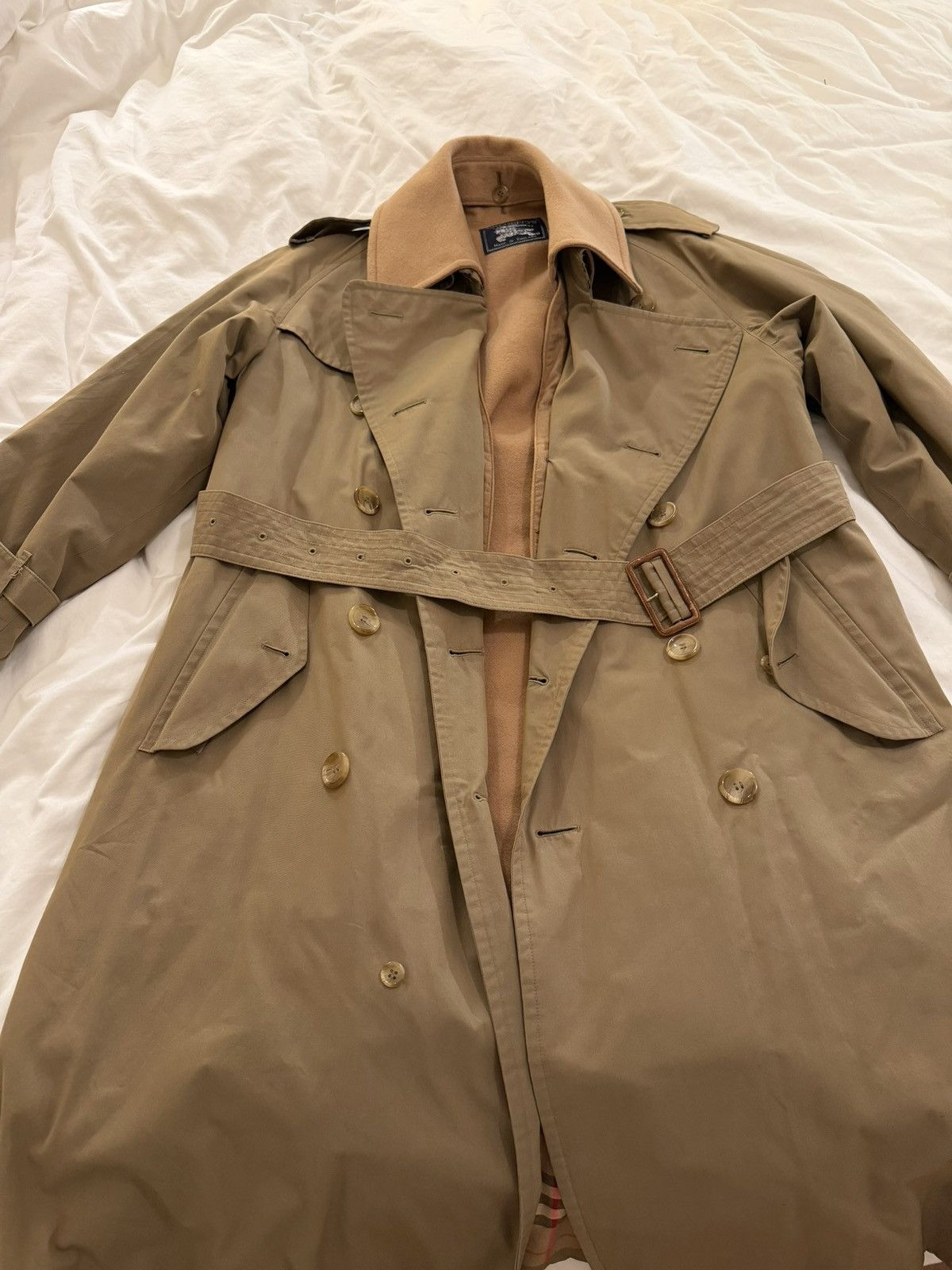 Burberry Vintage Burberrys’ Trench Coat 44R w/ Removable Wool Liner Size US S / EU 44-46 / 1 - 2 Thumbnail